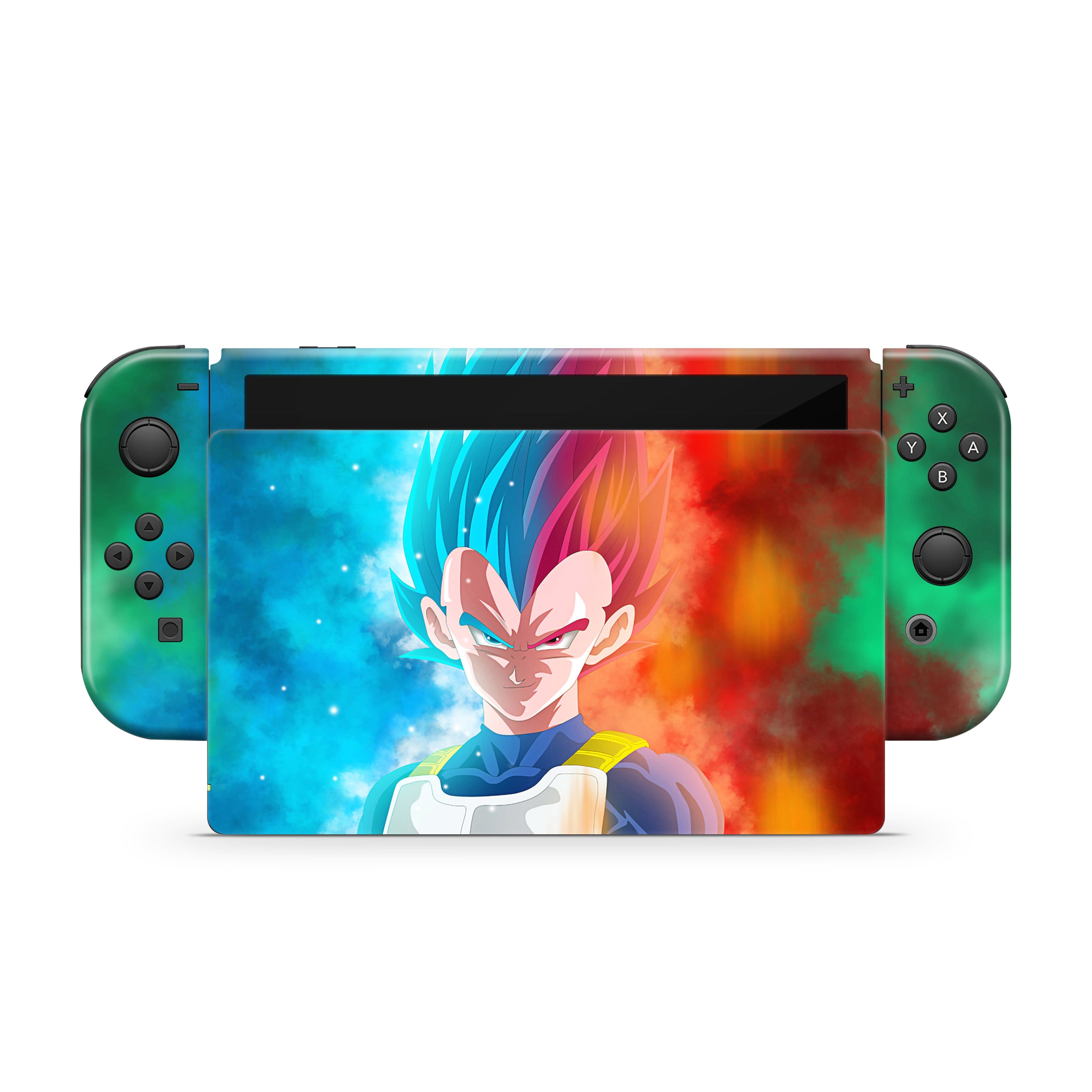 Prime Warrior v1 Nintendo Switch OLED Skin - Anime-inspired design