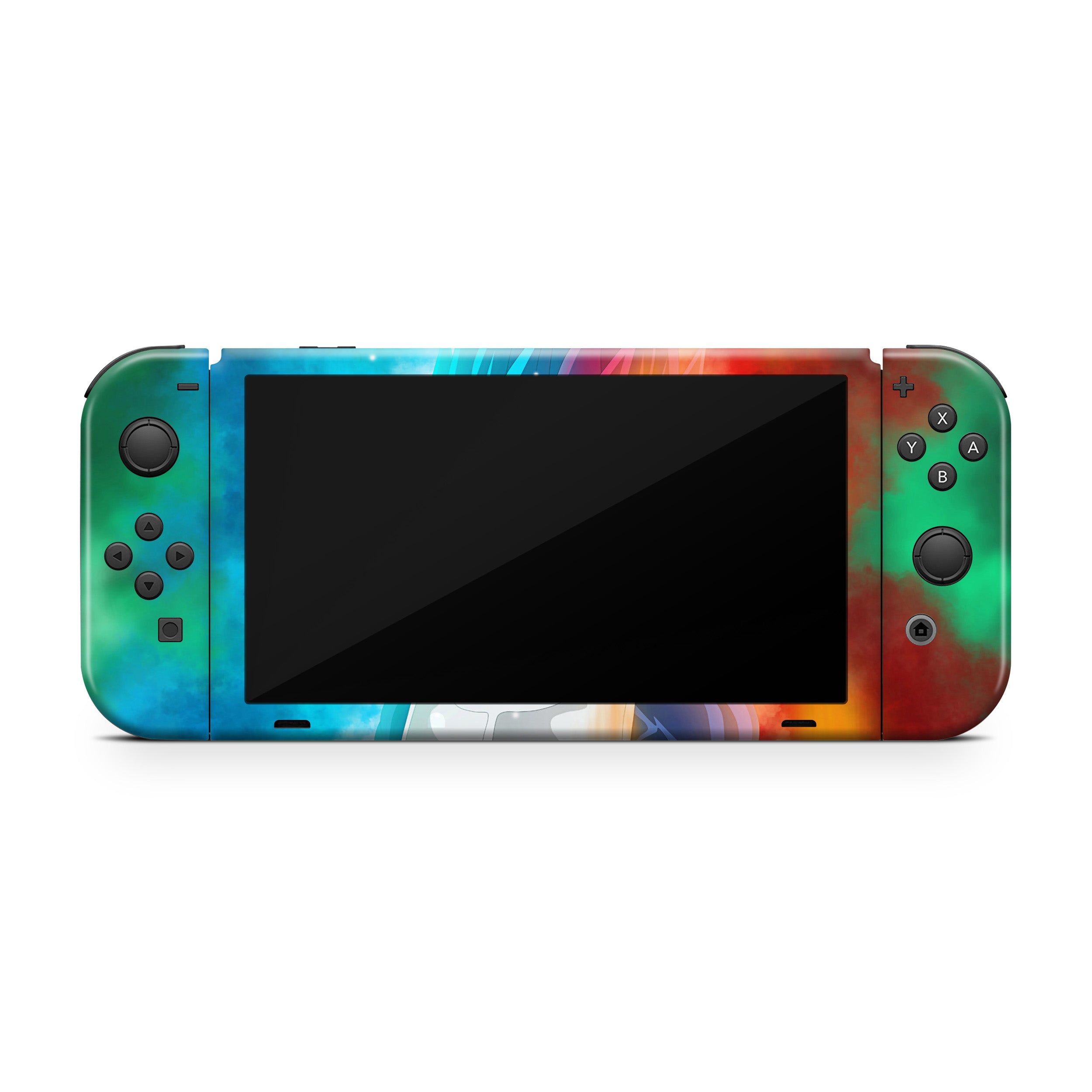 Prime Warrior v1 Nintendo Switch OLED Skin - Anime-inspired design