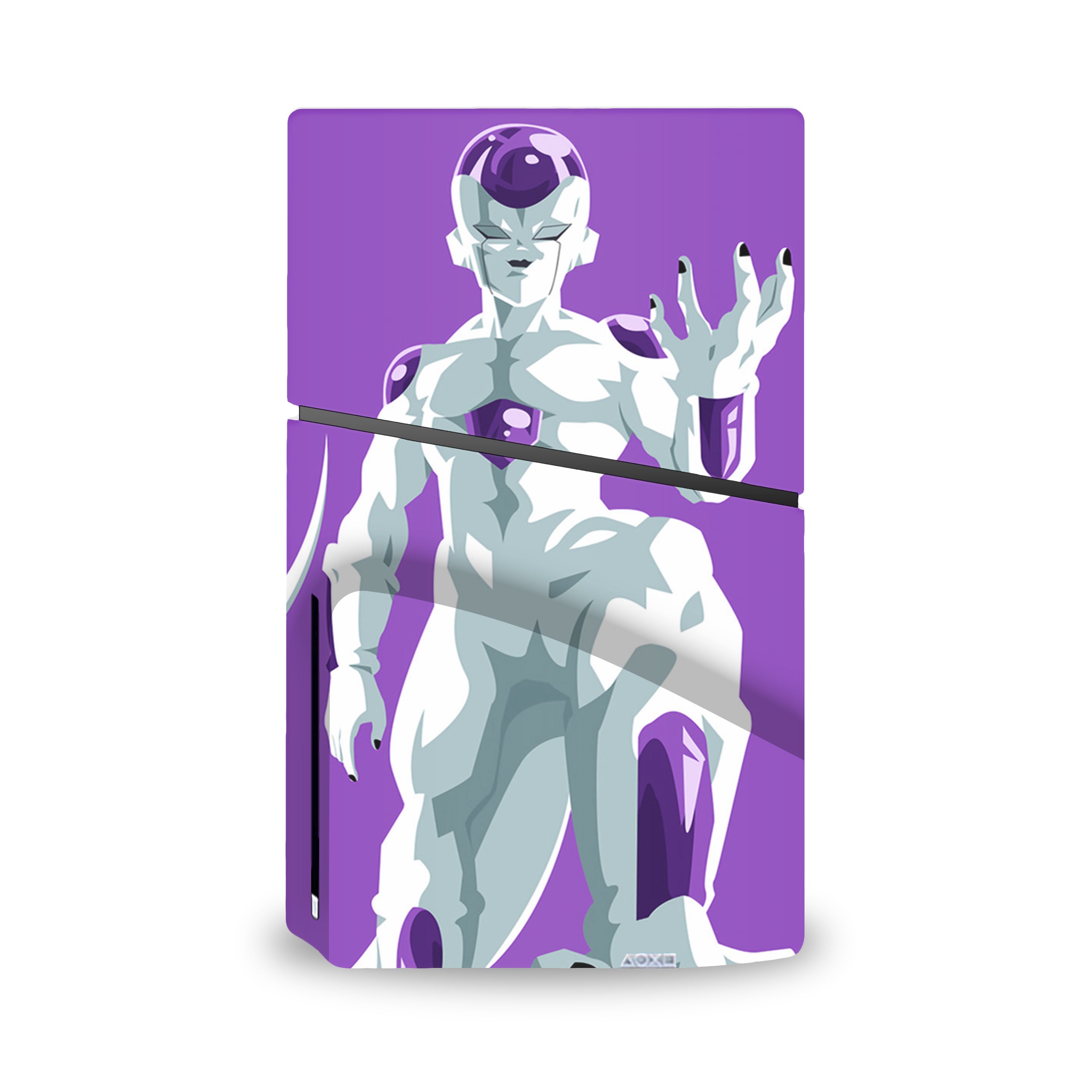 Frostborn Overlord v3 PS5 Slim Skin - Anime-inspired design