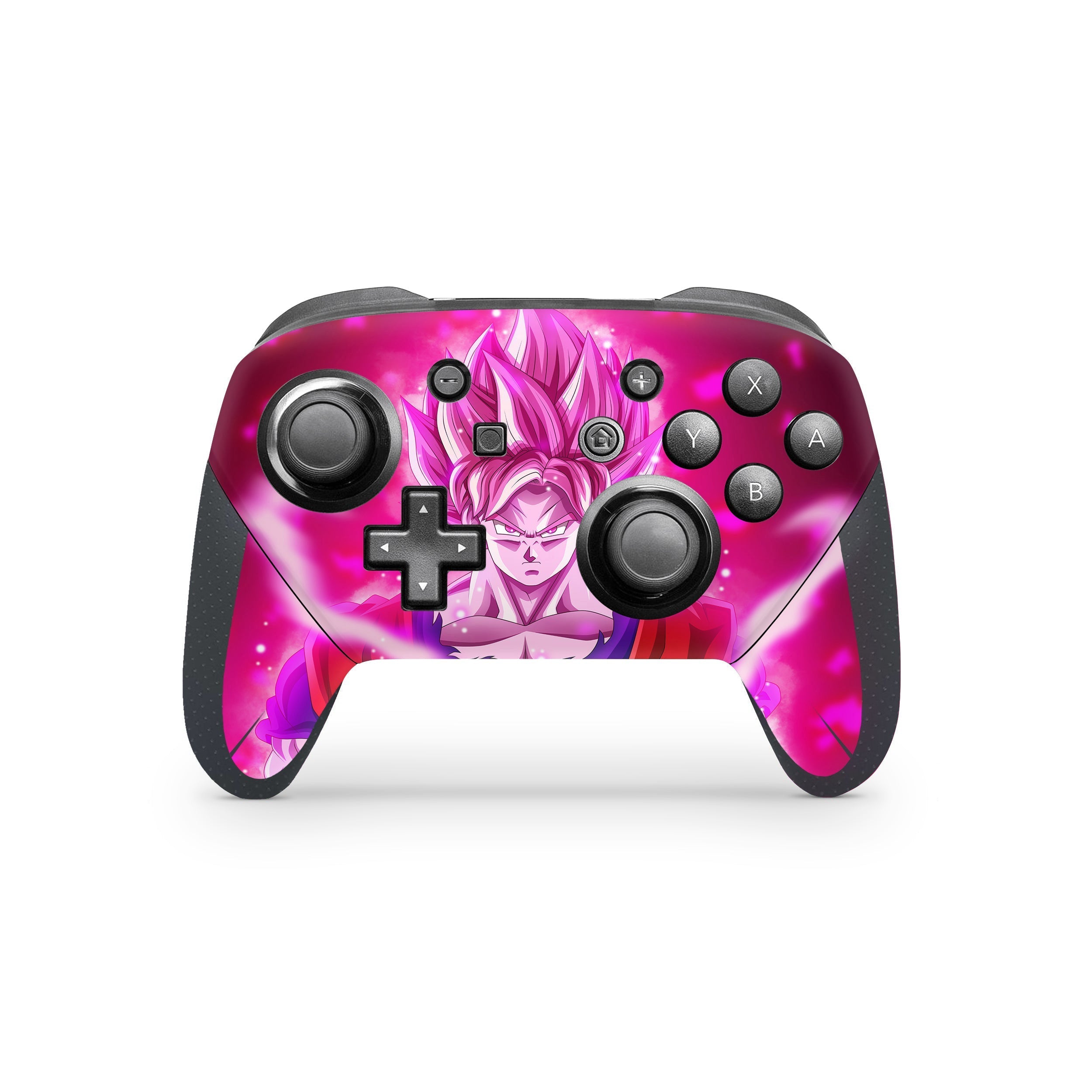 Saiyan Prime v3 Nintendo Switch Pro Controller Skin - Anime-inspired design