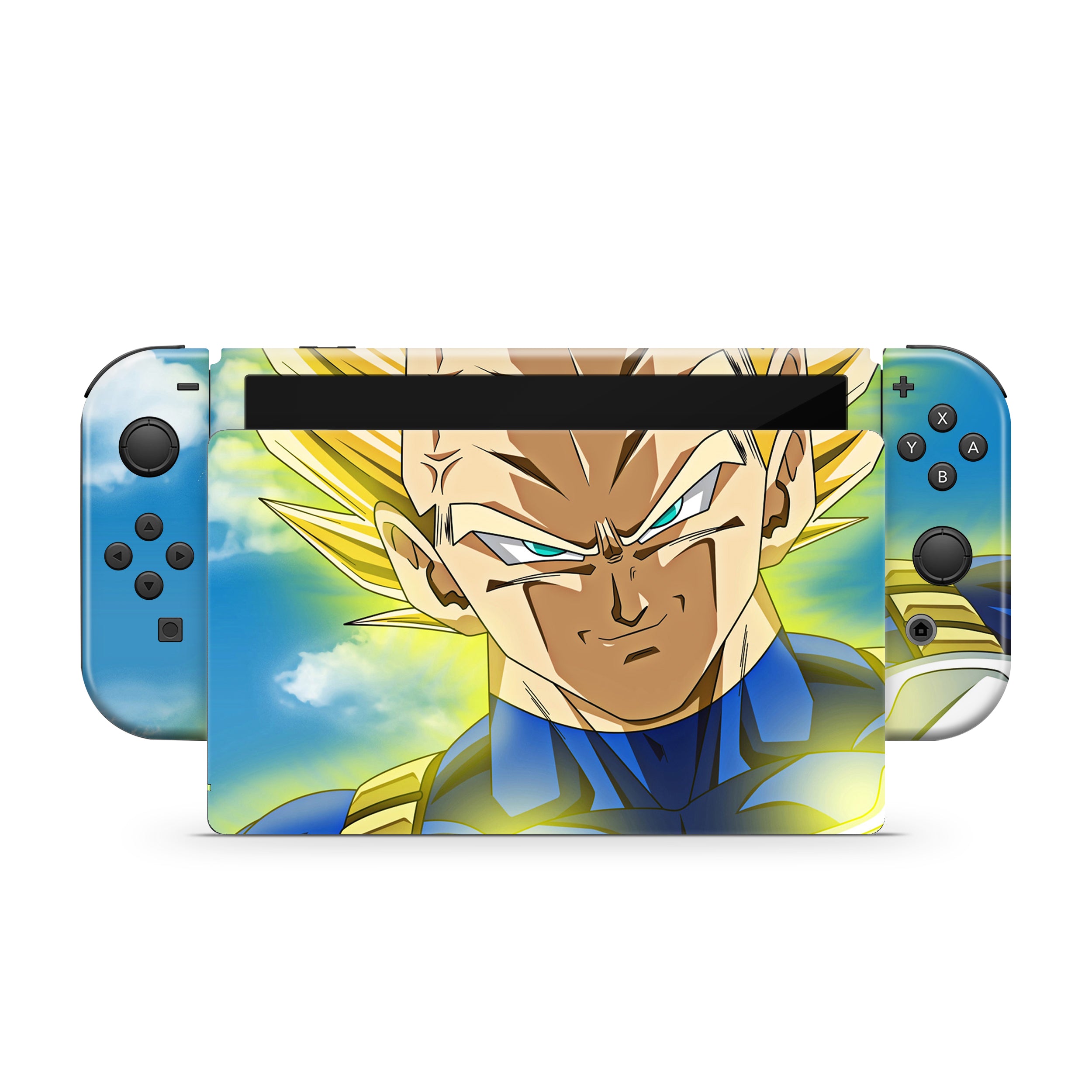 Prime Warrior v4 Nintendo Switch OLED Skin - Anime-inspired design