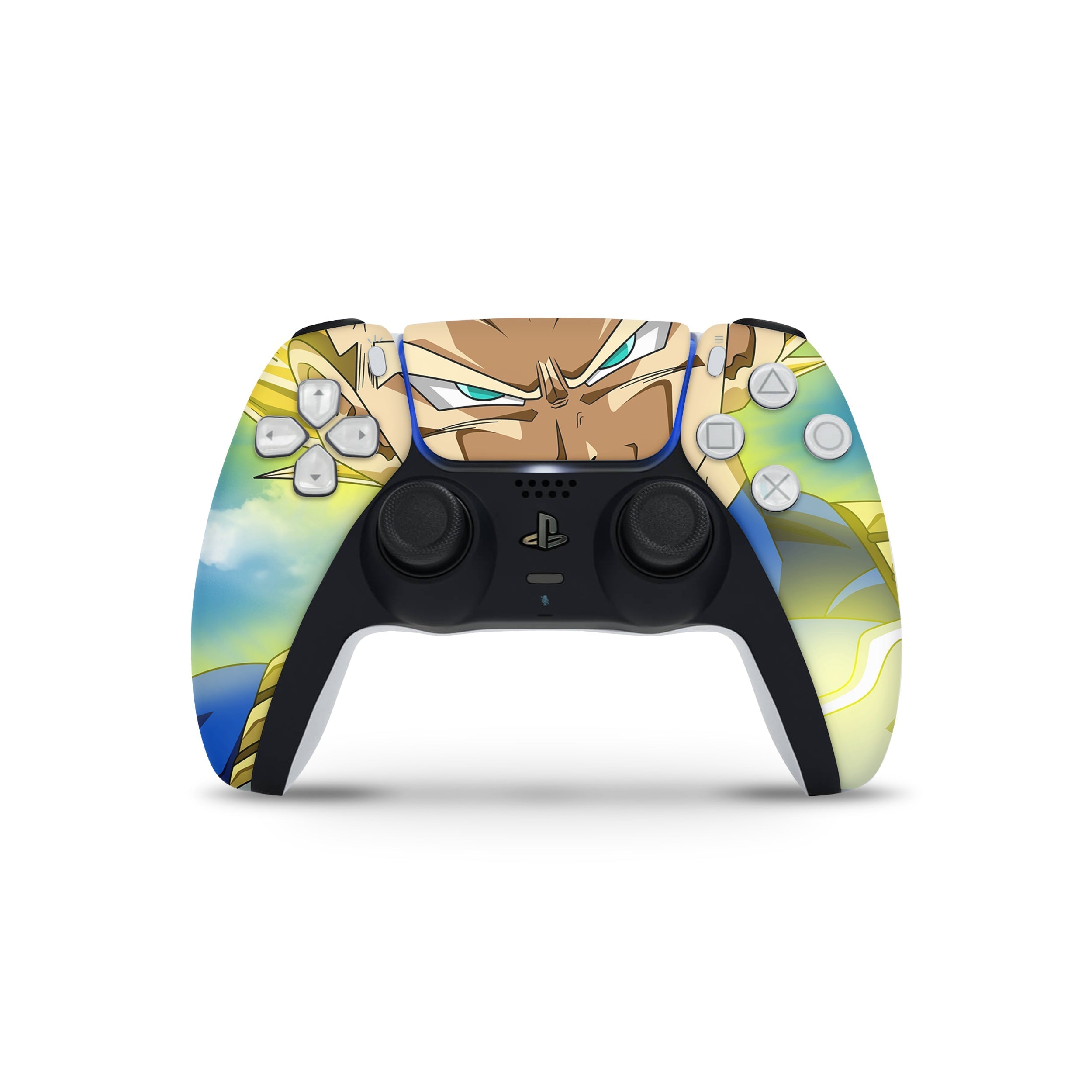 Prime Warrior v4 PS5 Controller Skin - Anime-inspired design