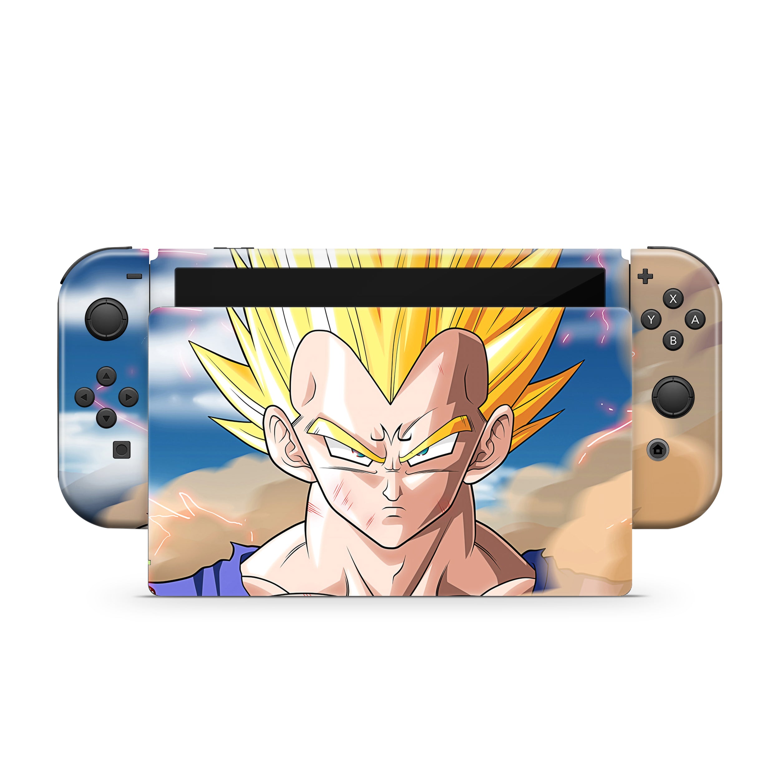 Prime Warrior v7 Nintendo Switch OLED Skin - Anime-inspired design