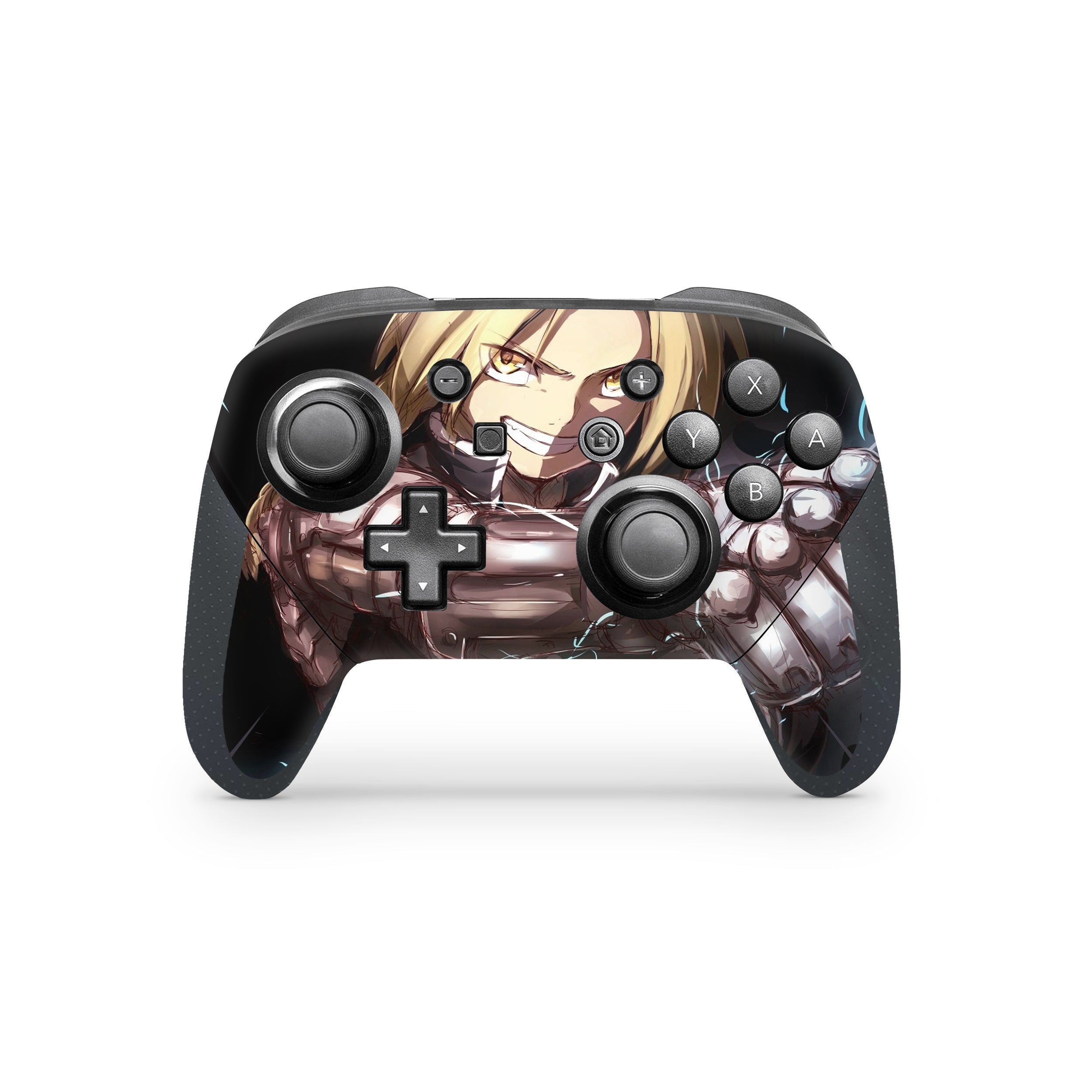 Alchemist Champion v1 Nintendo Switch Pro Controller Skin - Anime-inspired design