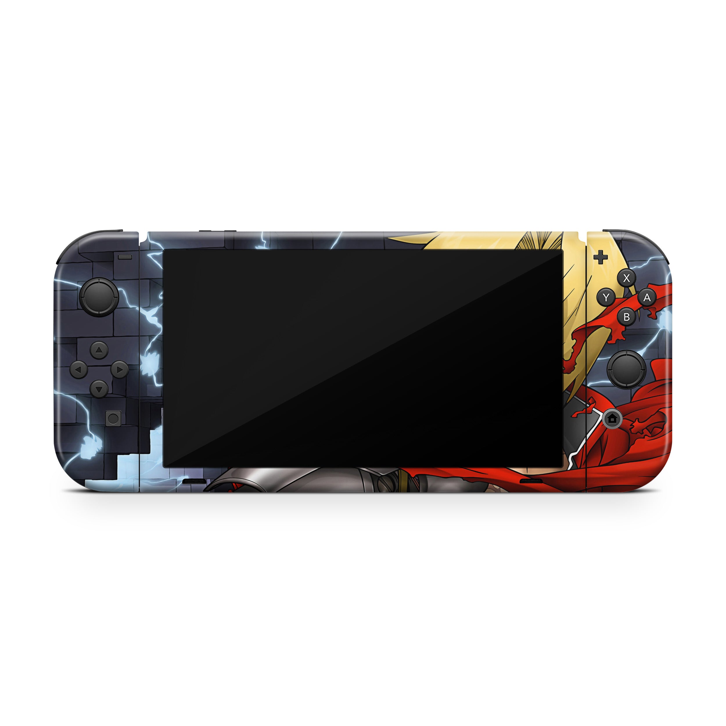 Alchemist Champion v3 Nintendo Switch OLED Skin - Anime-inspired design
