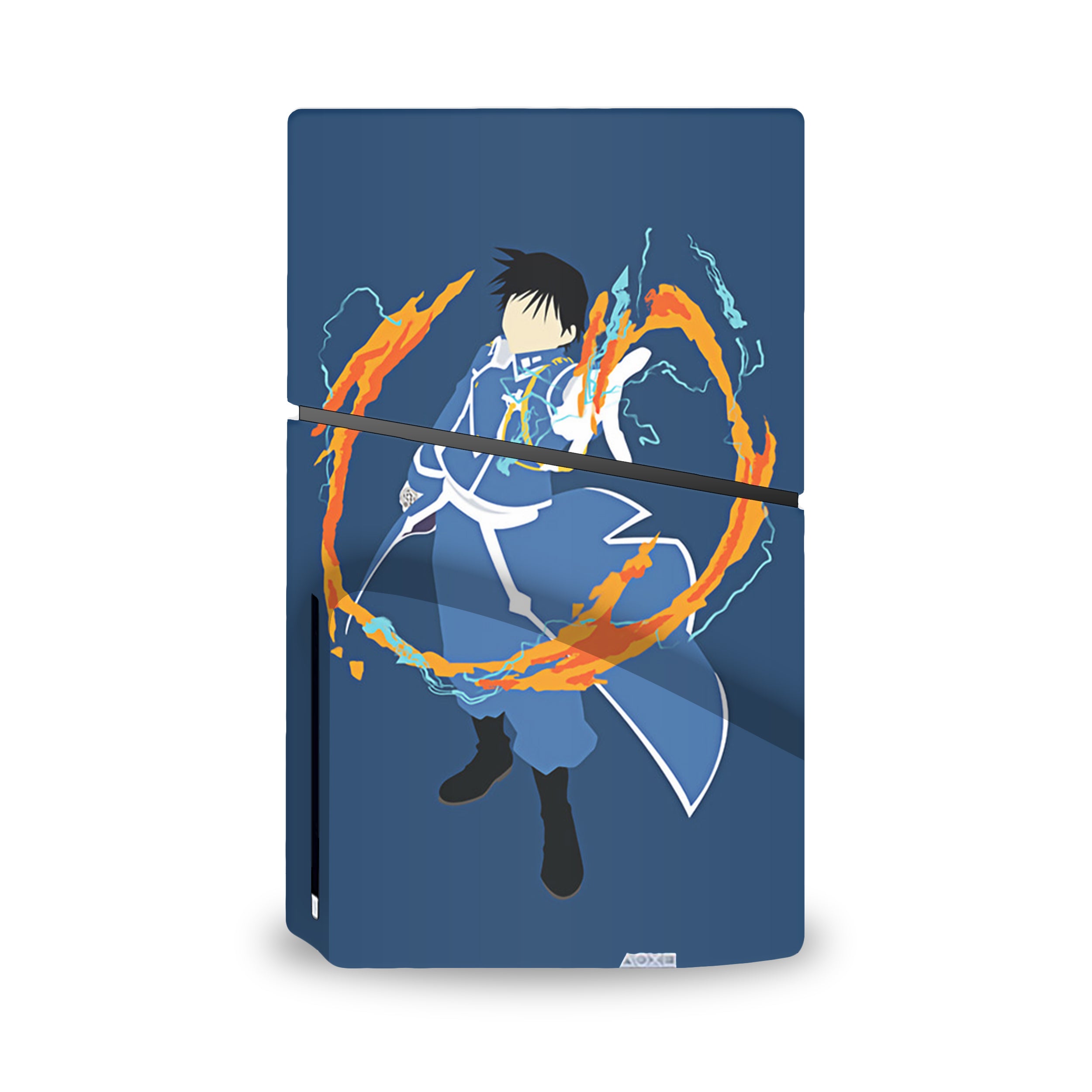 Fire Alchemist v1 PS5 Slim Skin - Anime-inspired design