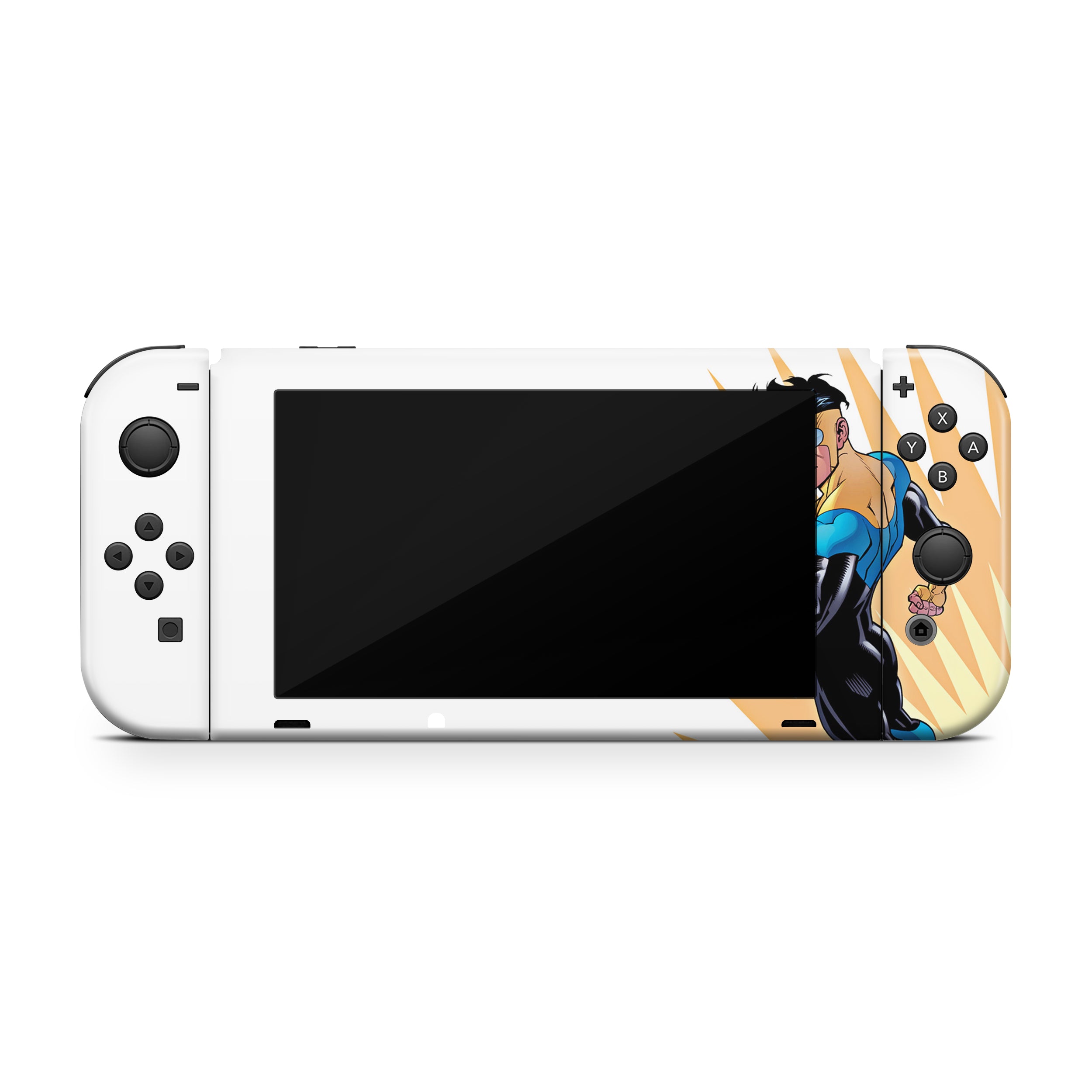 Indomitable Hero v2 Nintendo Switch Skin - Comics-inspired design