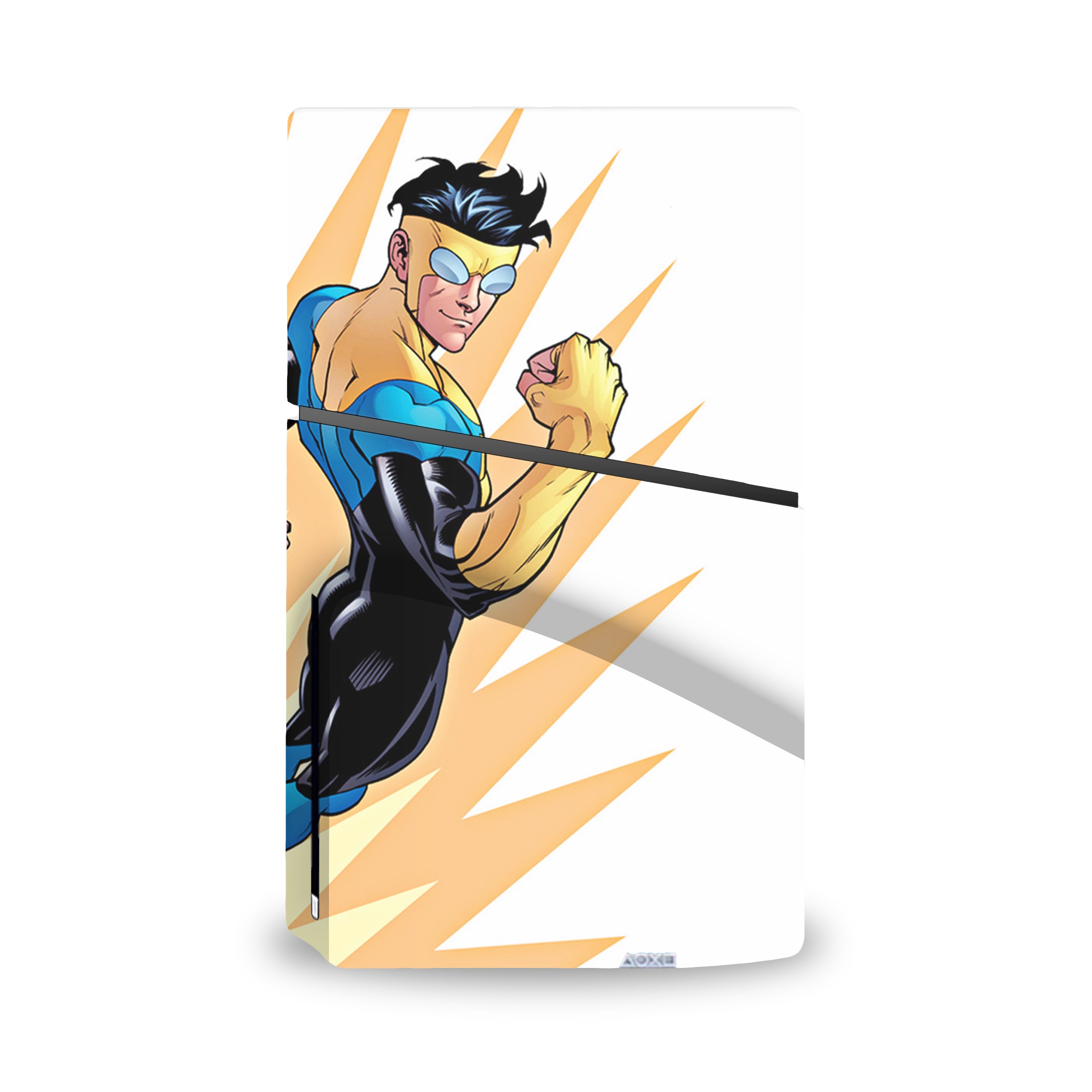 Indomitable Hero v2 PS5 Slim Skin - Comics-inspired design