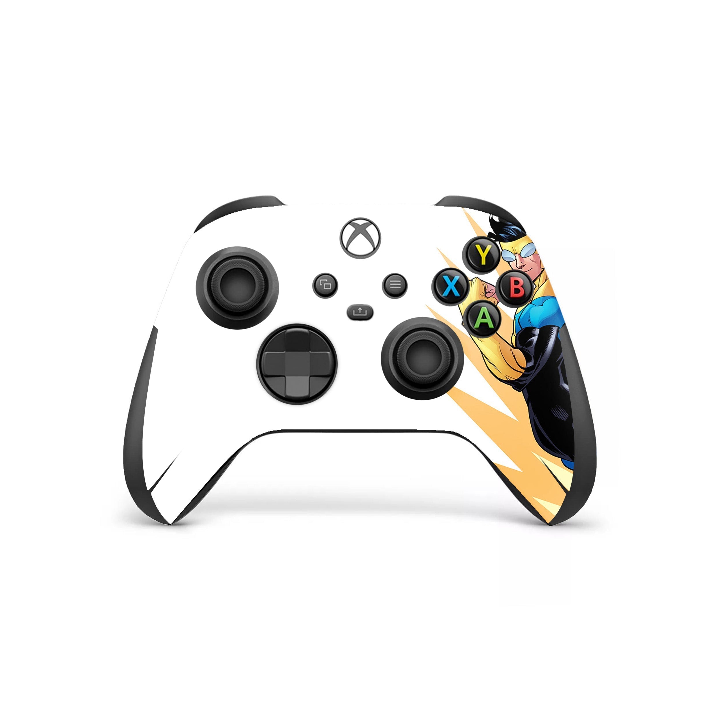 Indomitable Hero v2 Xbox Series Controller Skin - Comics-inspired design