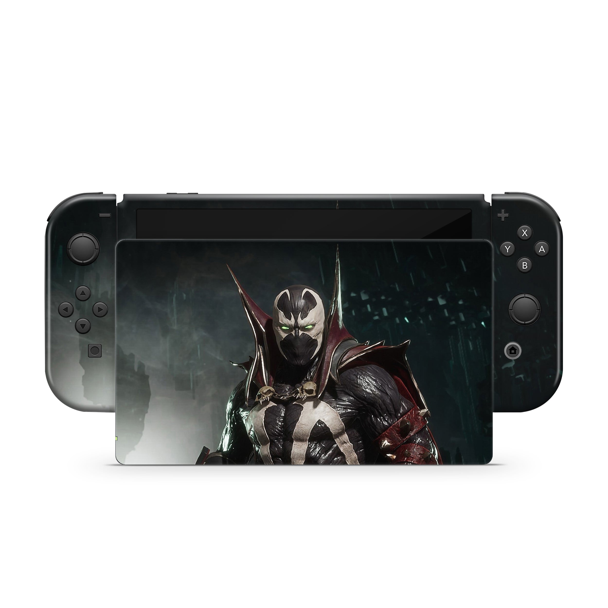 Infernal Hellspawn v4 Nintendo Switch OLED Skin - Comics-inspired design