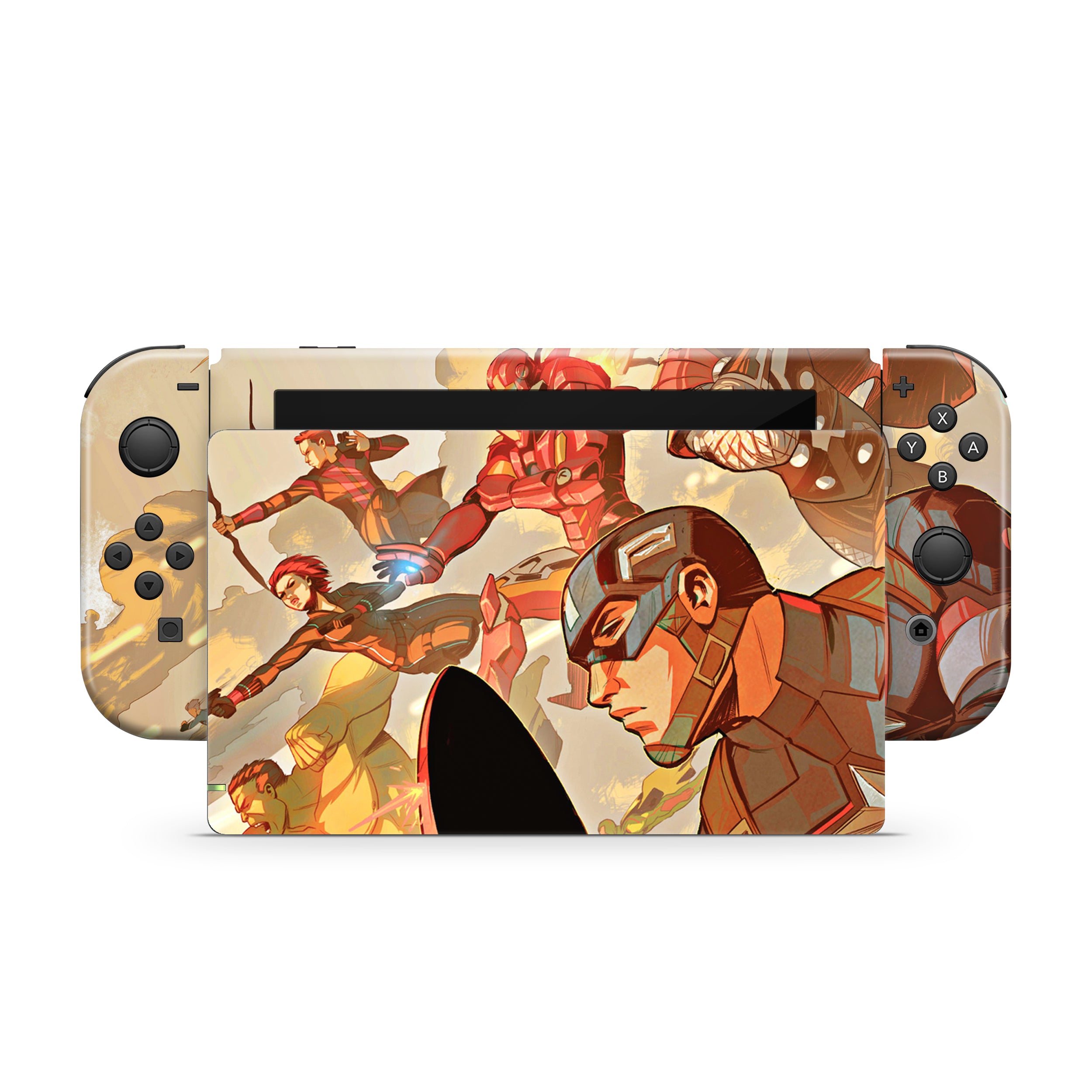 Nova Alliance v3 Nintendo Switch Skin - Comics-inspired design