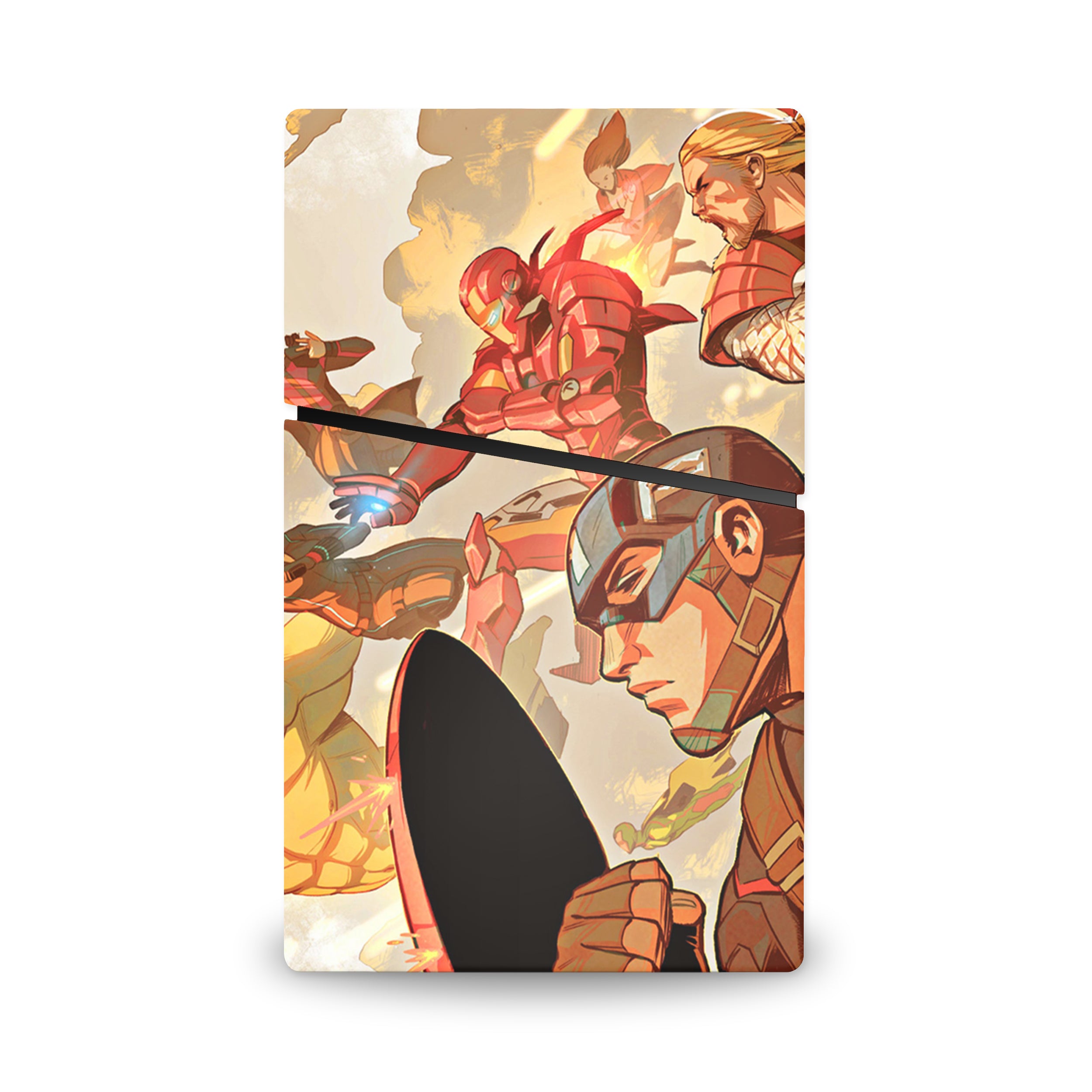 Nova Alliance v3 PS5 Slim Digital Skin - Comics-inspired design