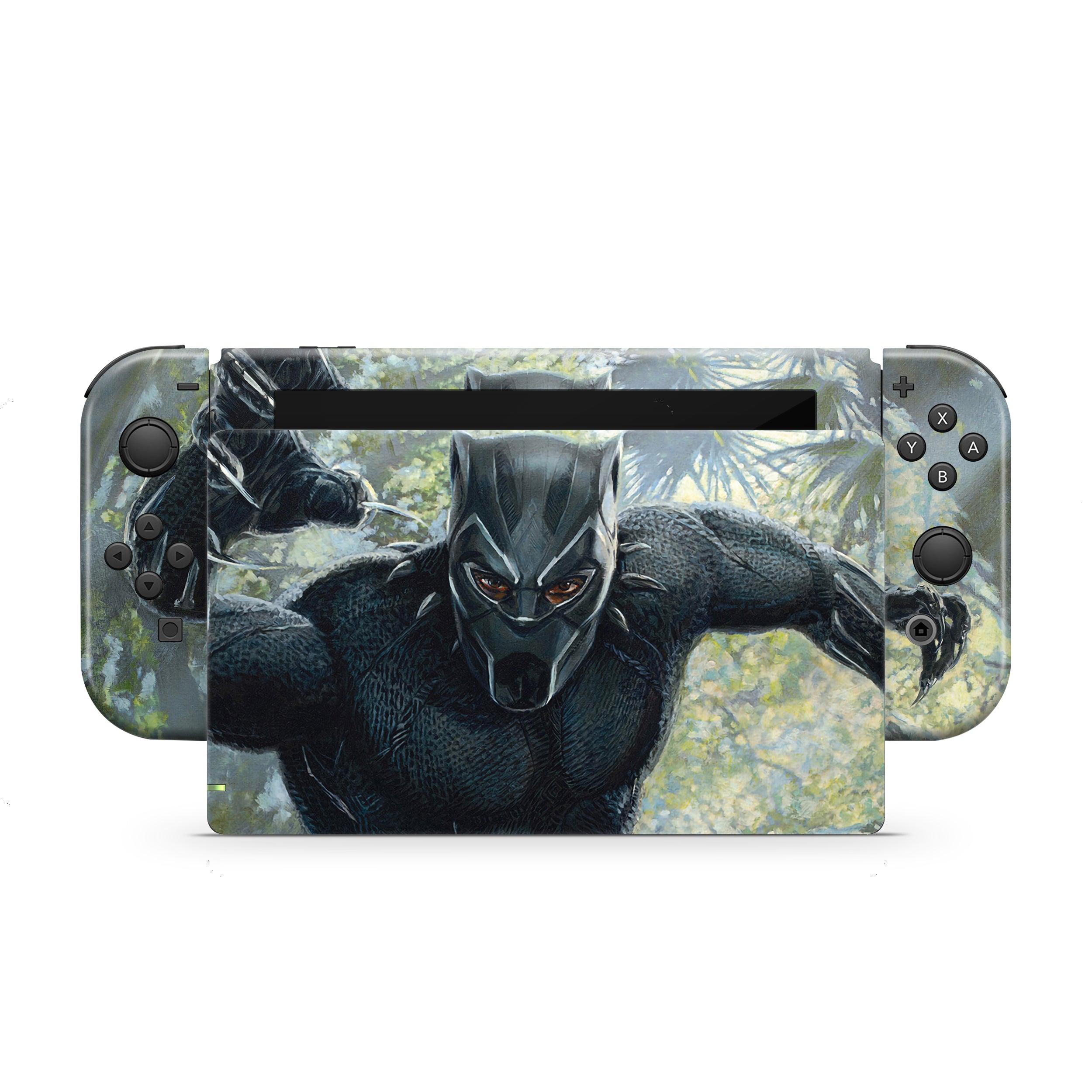 Panther Warrior v8 Nintendo Switch Skin - Comics-inspired design