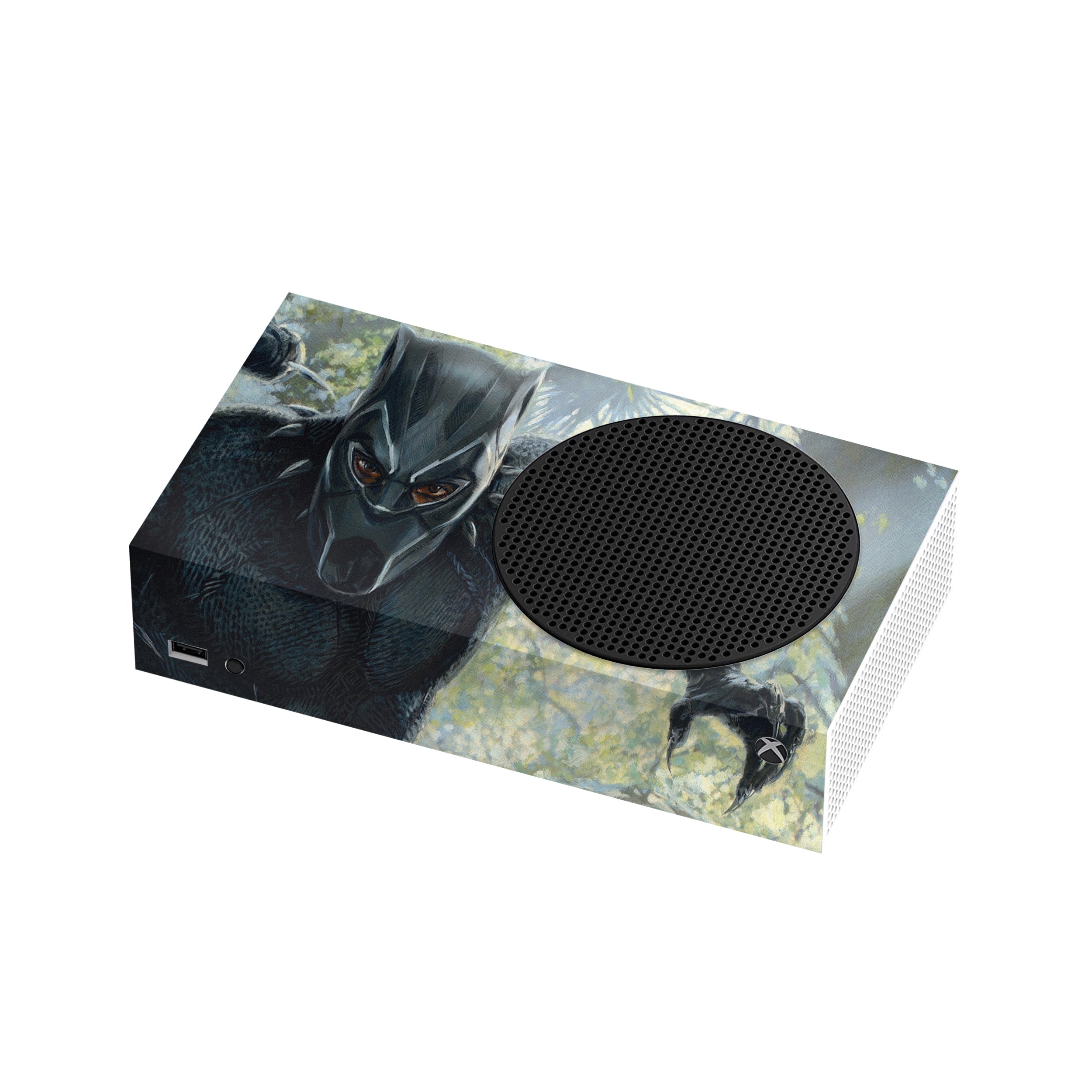 Panther Warrior v8 Xbox Series S Skin - Comics-inspired design