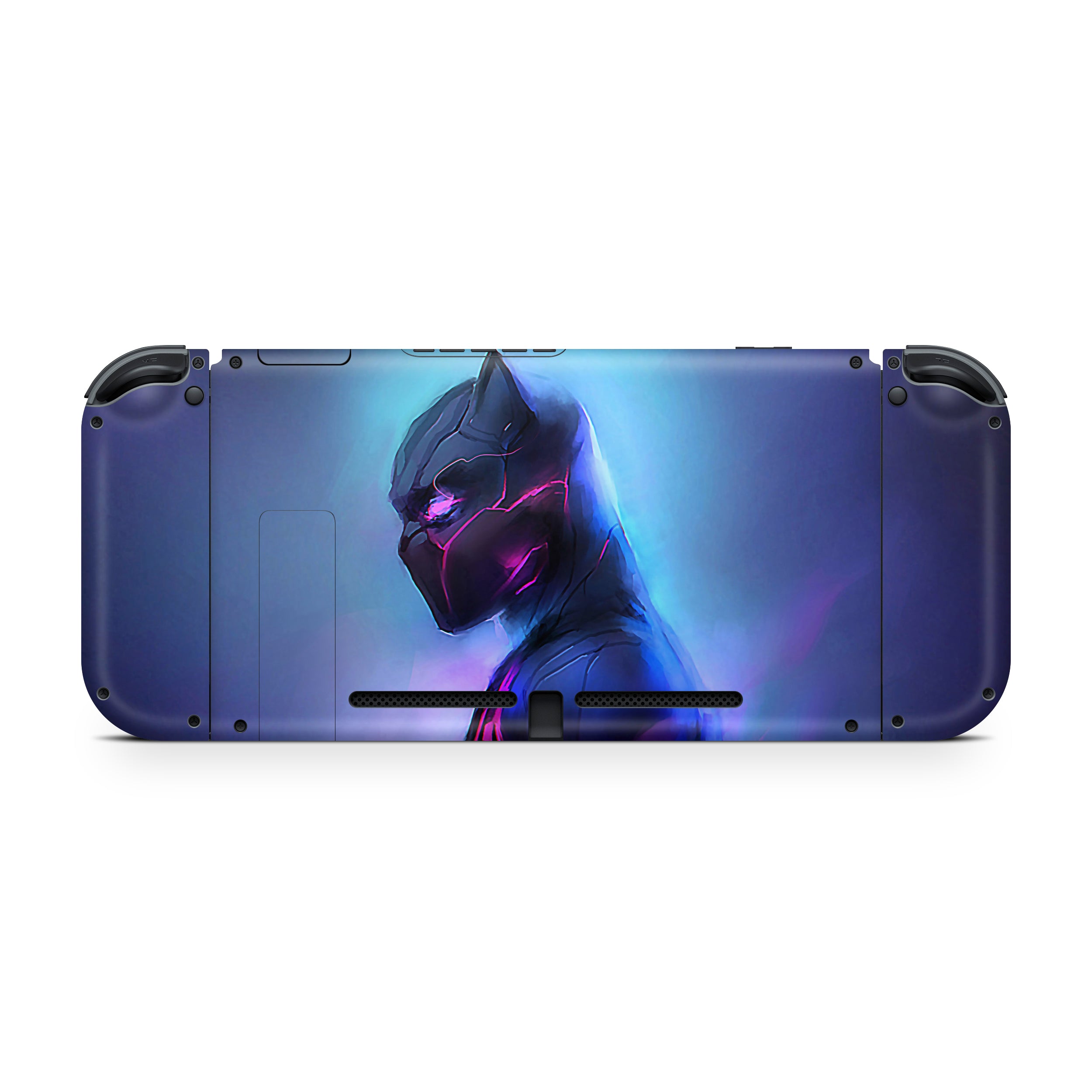 Panther Warrior v12 Nintendo Switch OLED Skin - Comics-inspired design