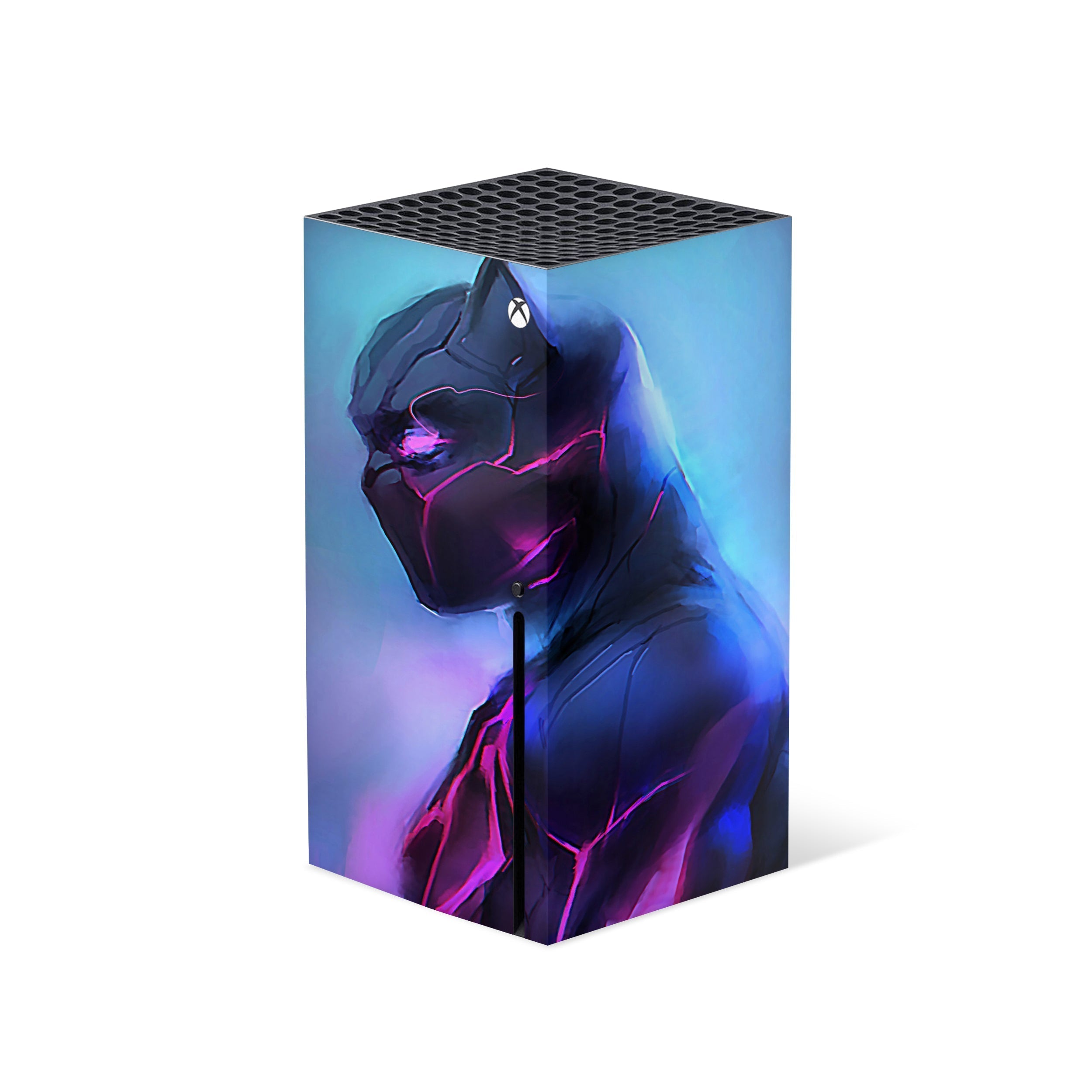 Panther Warrior v12 Xbox Series X Skin - Comics-inspired design