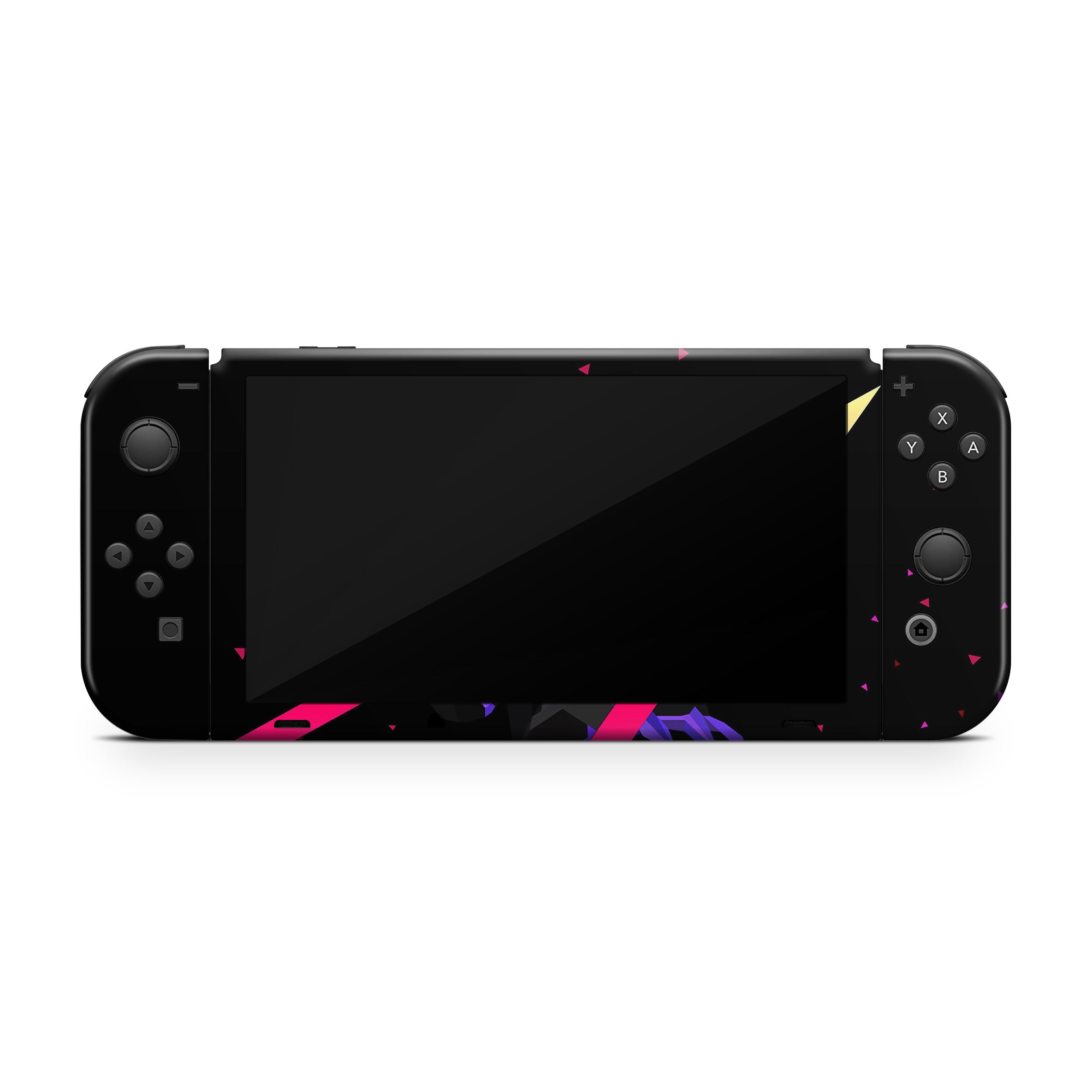 Panther Warrior v13 Nintendo Switch OLED Skin - Comics-inspired design