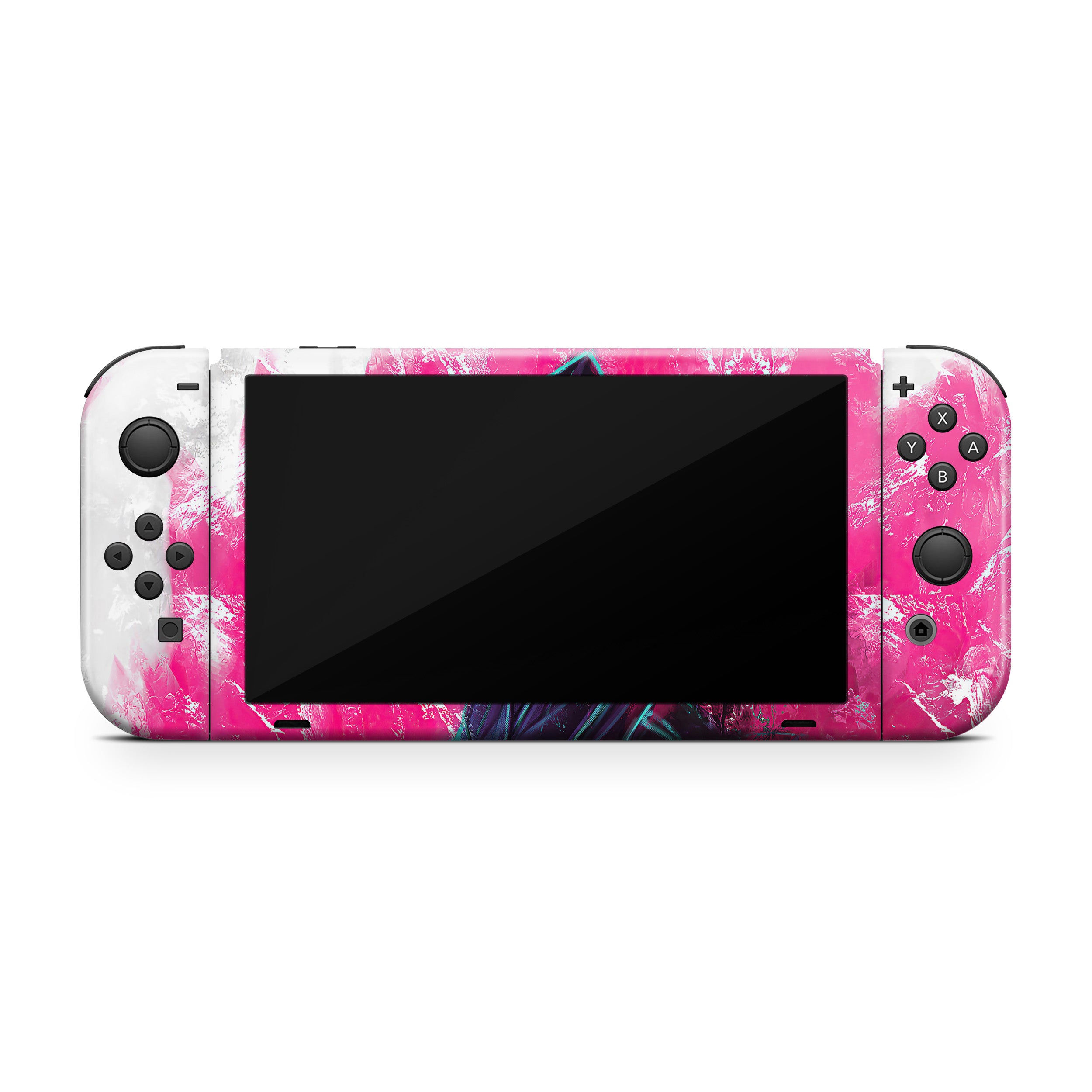 Panther Warrior v15 Nintendo Switch OLED Skin - Comics-inspired design