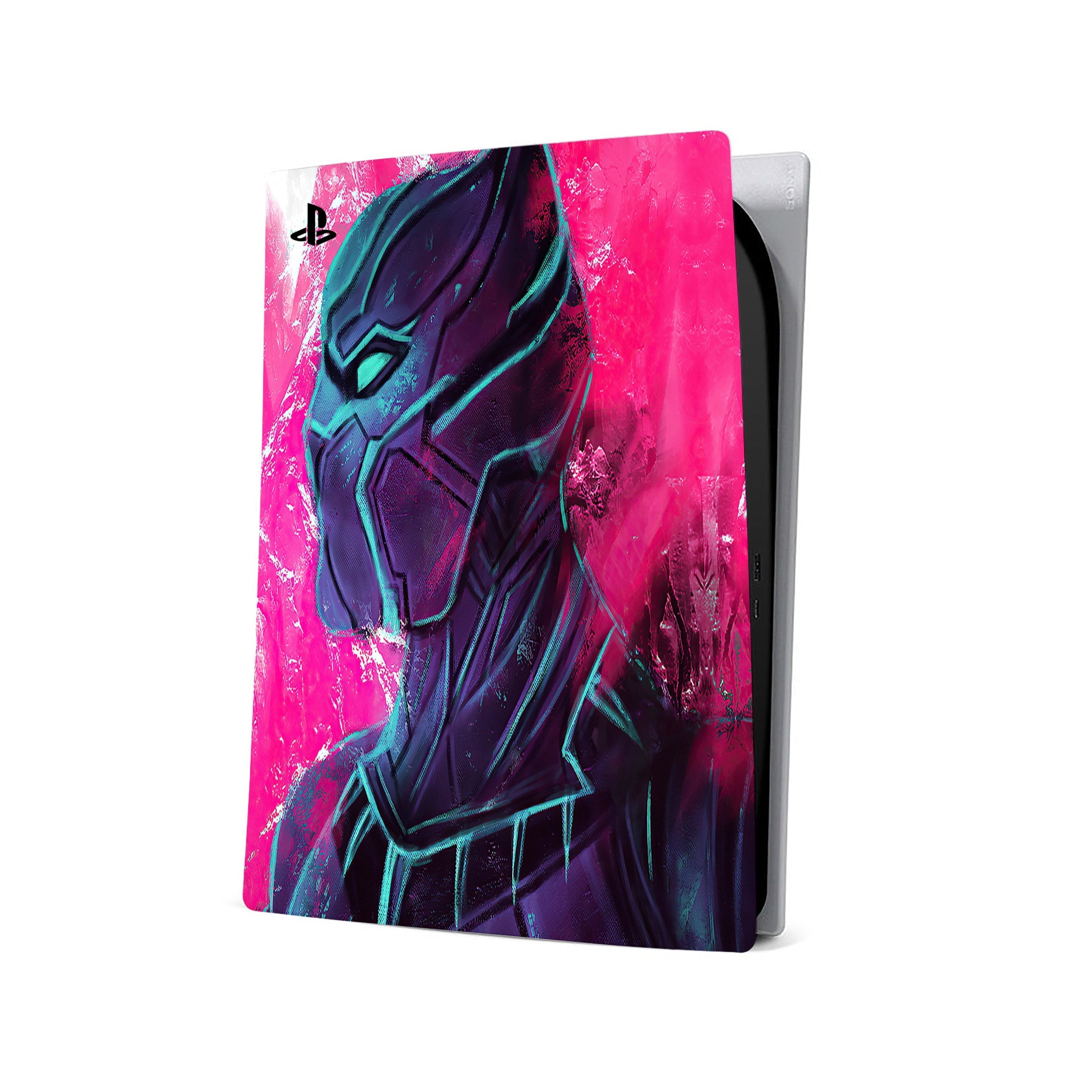 Panther Warrior v15 PS5 Skin - Comics-inspired design