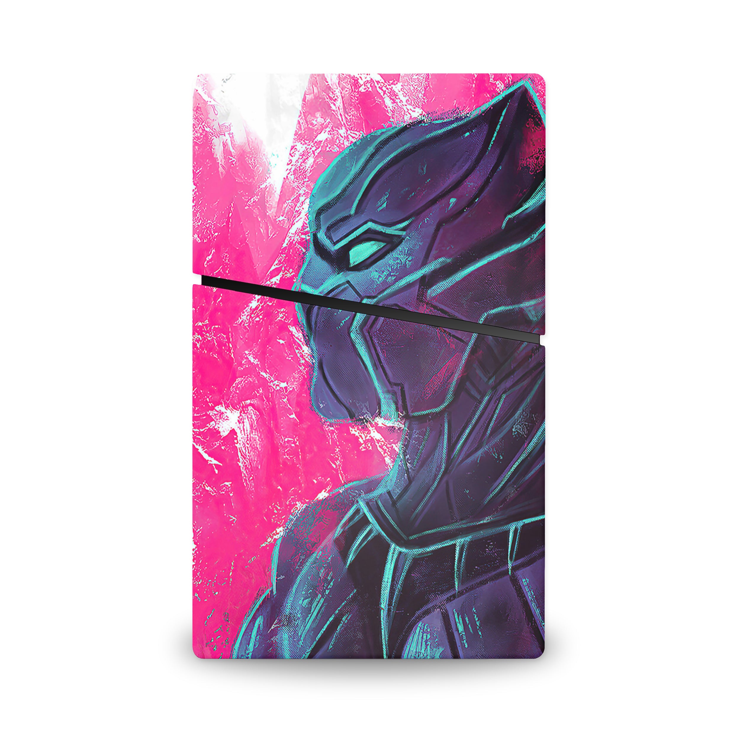 Panther Warrior v15 PS5 Slim Digital Skin - Comics-inspired design