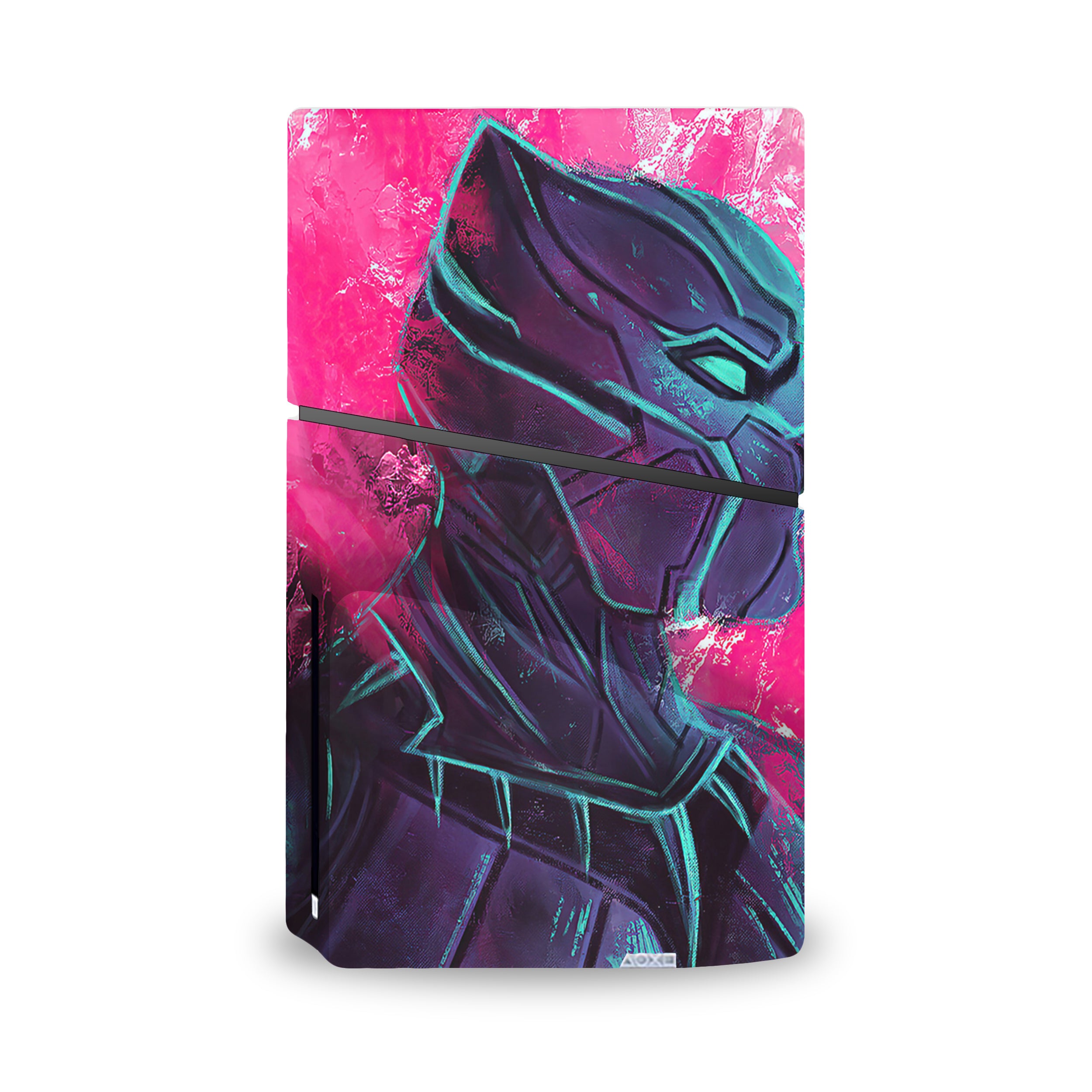 Panther Warrior v15 PS5 Slim Skin - Comics-inspired design