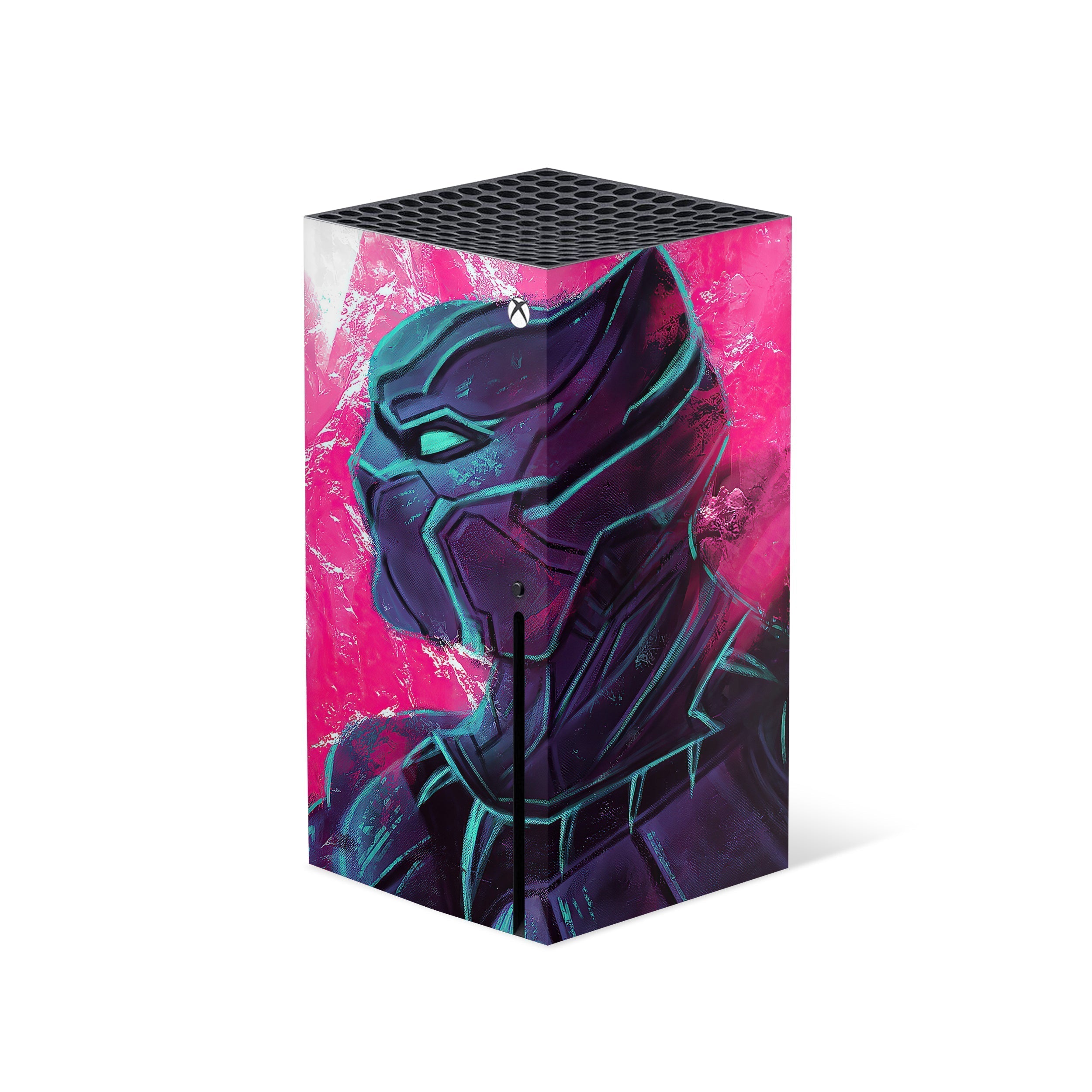 Panther Warrior v15 Xbox Series X Skin - Comics-inspired design