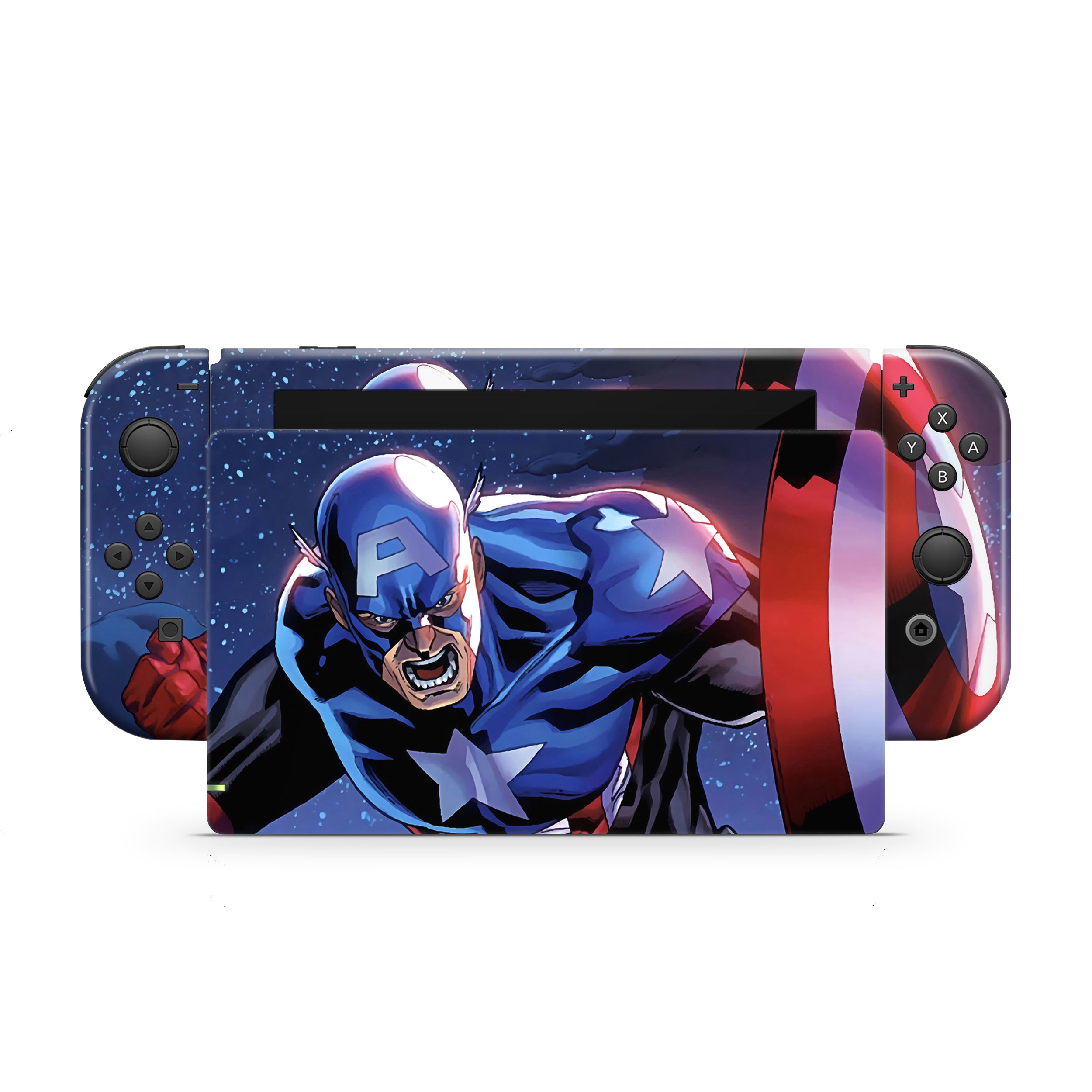 Freedom Vanguard v9 Nintendo Switch Skin - Comics-inspired design