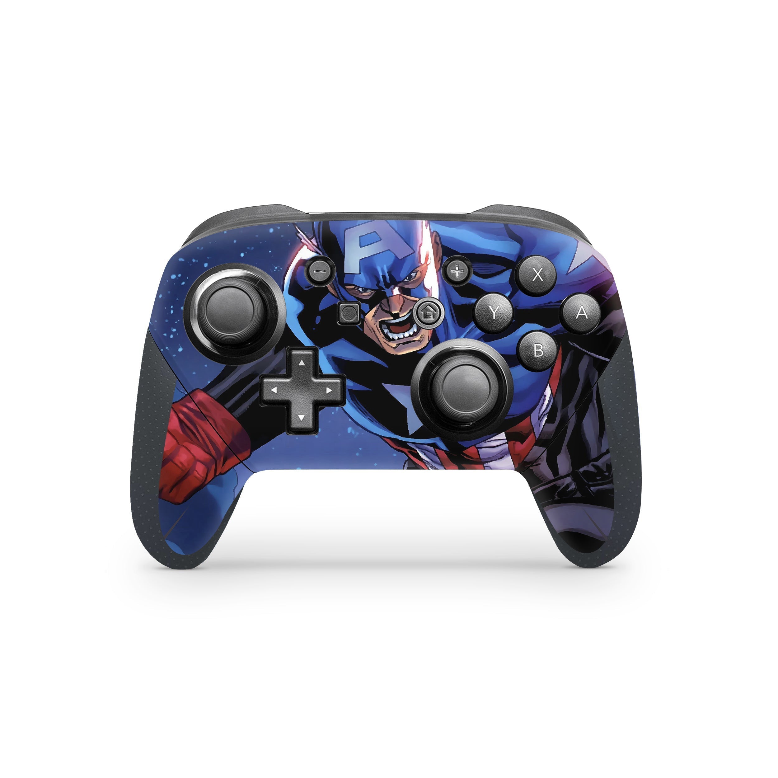 Freedom Vanguard v9 Nintendo Switch Pro Controller Skin - Comics-inspired design