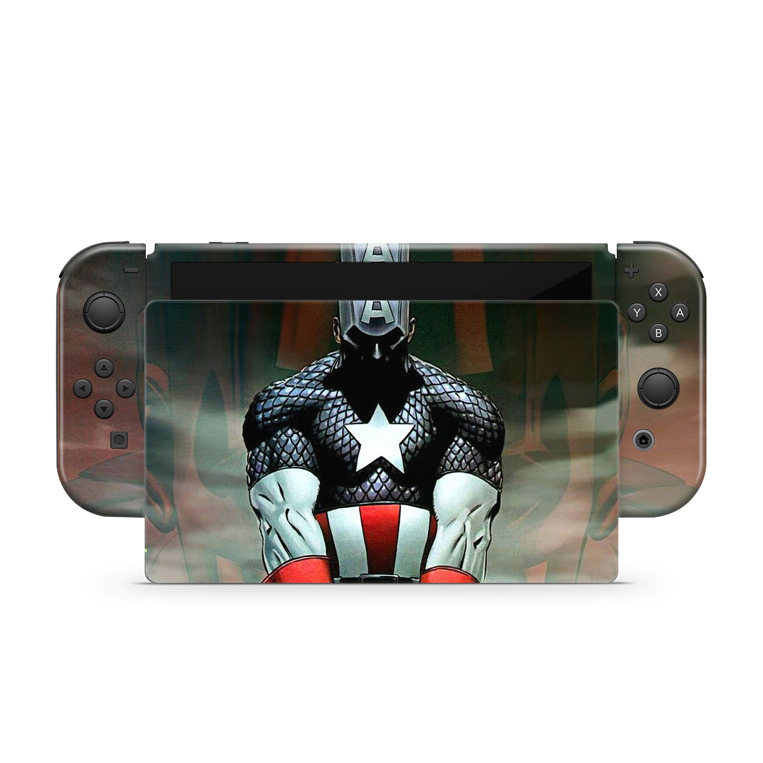Freedom Vanguard v11 Nintendo Switch OLED Skin - Comics-inspired design