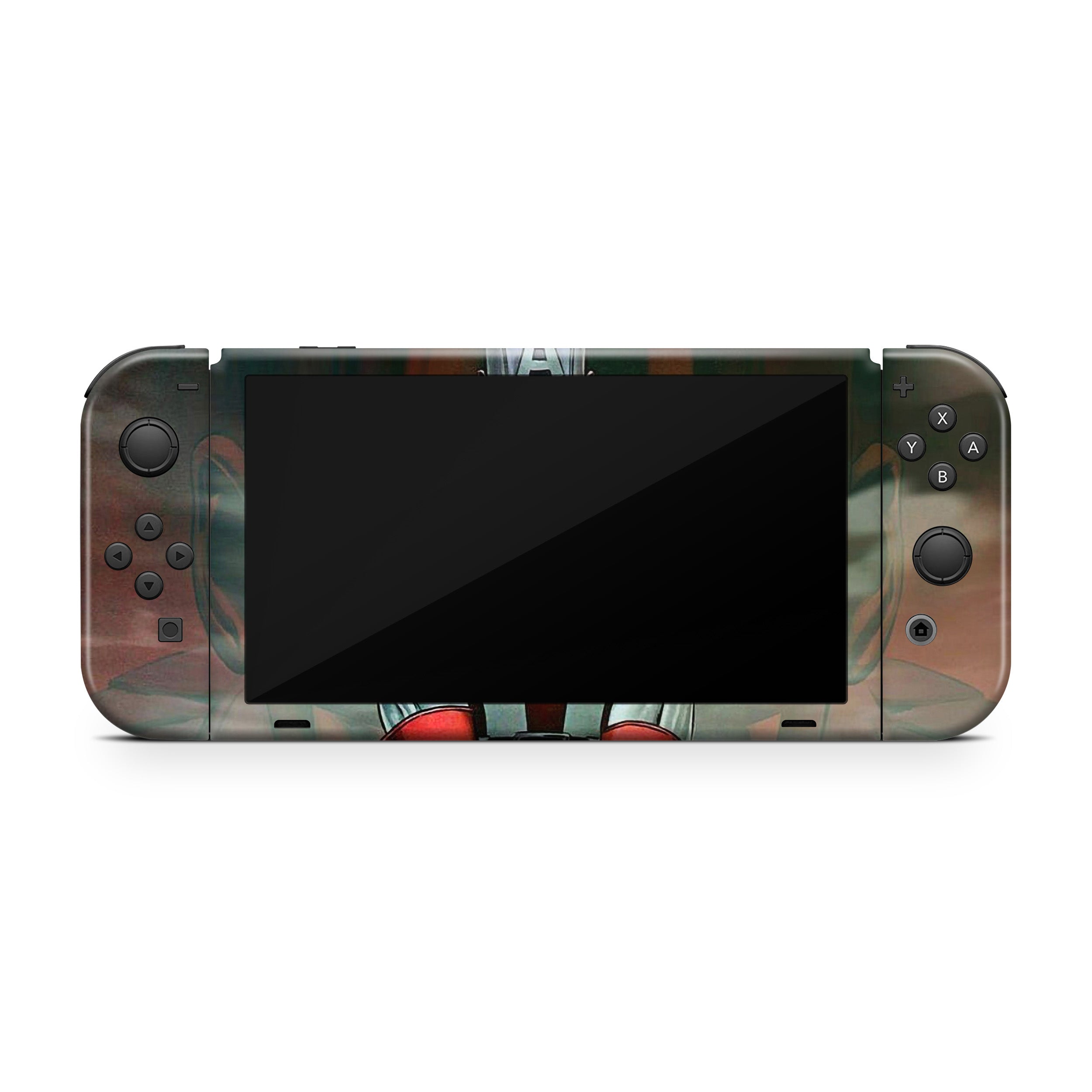 Freedom Vanguard v11 Nintendo Switch OLED Skin - Comics-inspired design