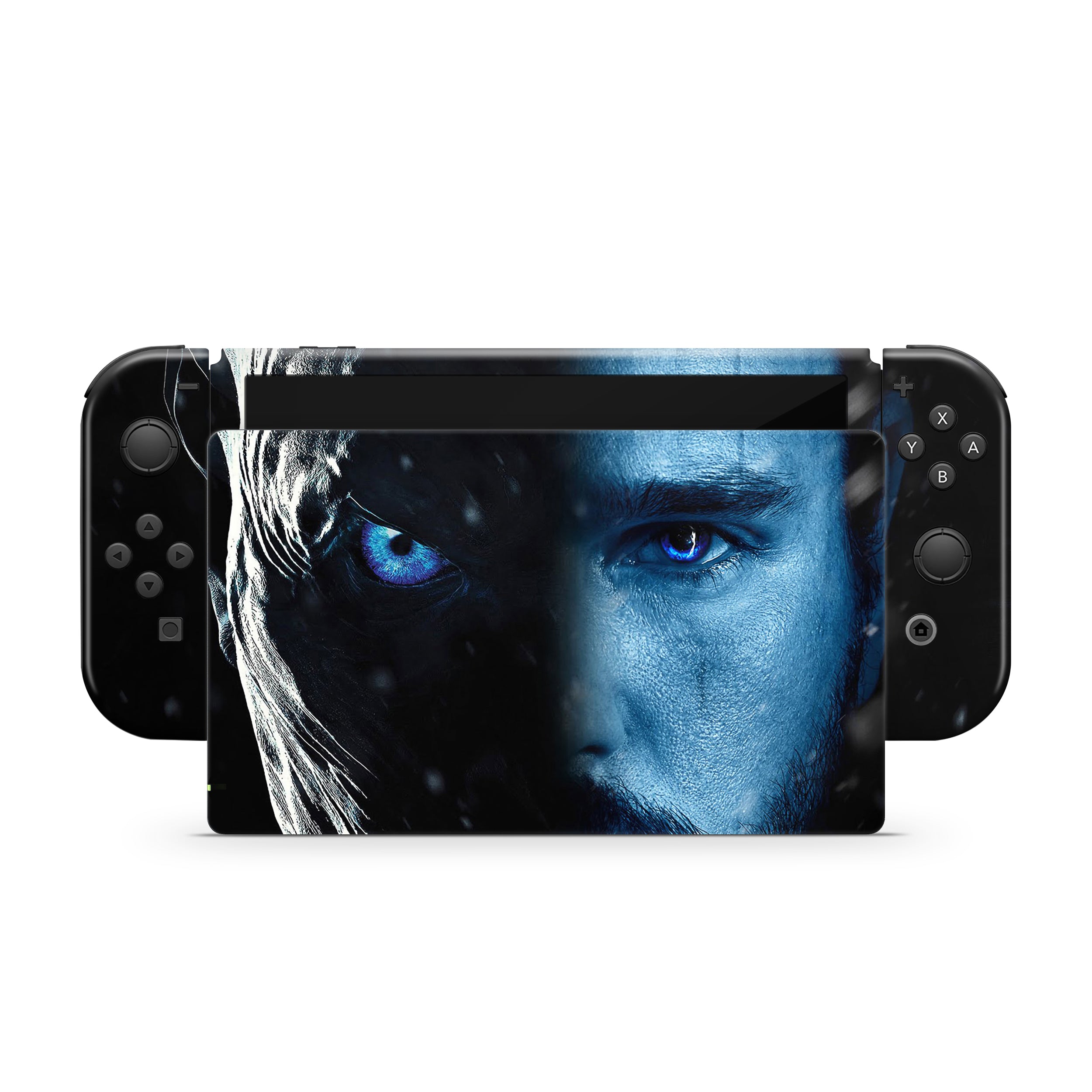 Frostforged King v1 Nintendo Switch OLED Skin - TV Shows-inspired design