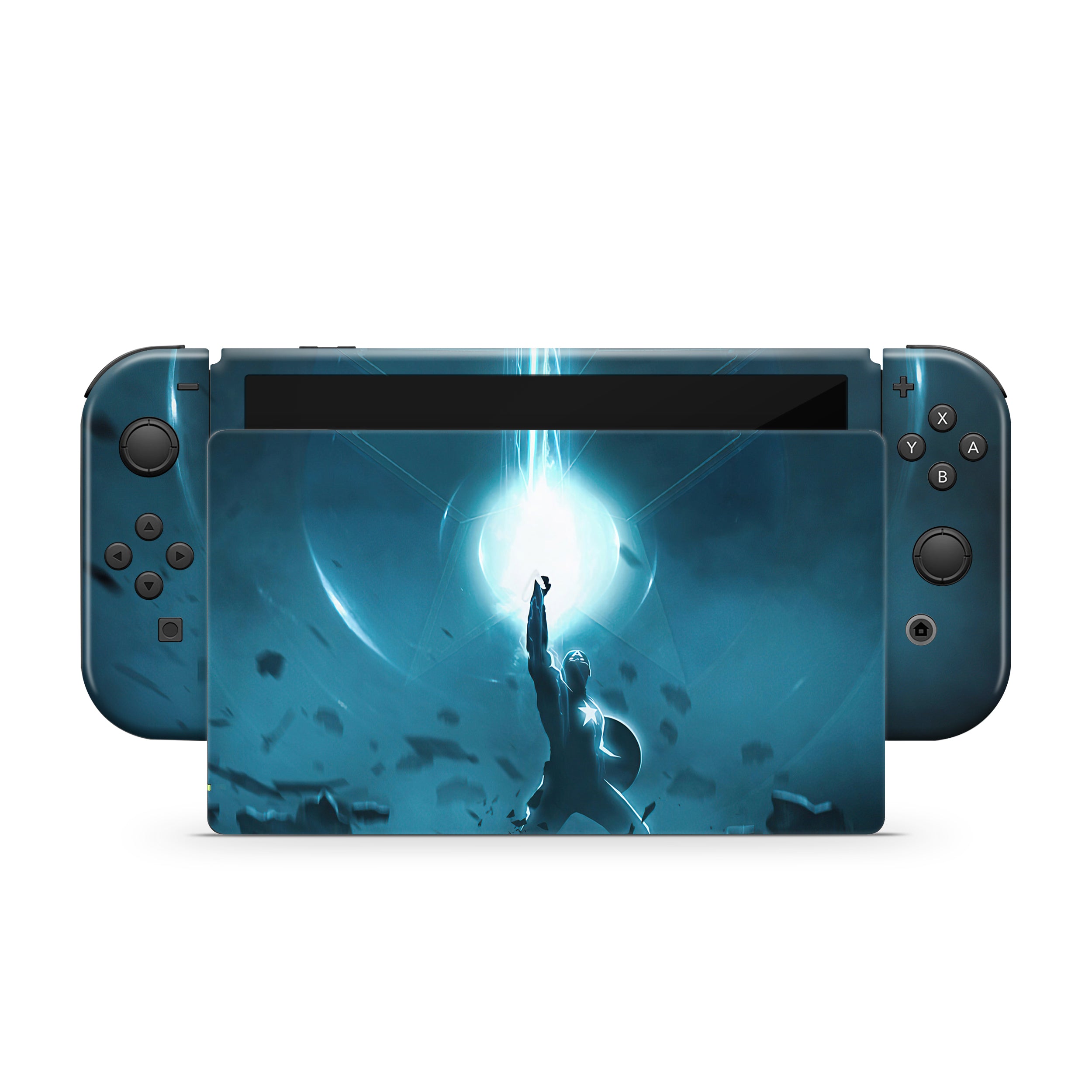 Freedom Vanguard v13 Nintendo Switch OLED Skin - Comics-inspired design