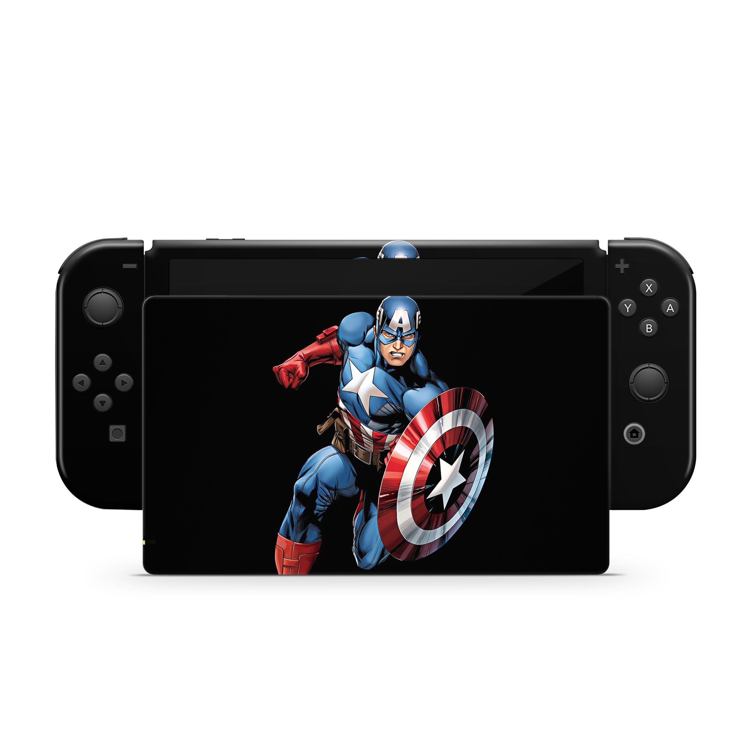 Freedom Vanguard v14 Nintendo Switch OLED Skin - Comics-inspired design