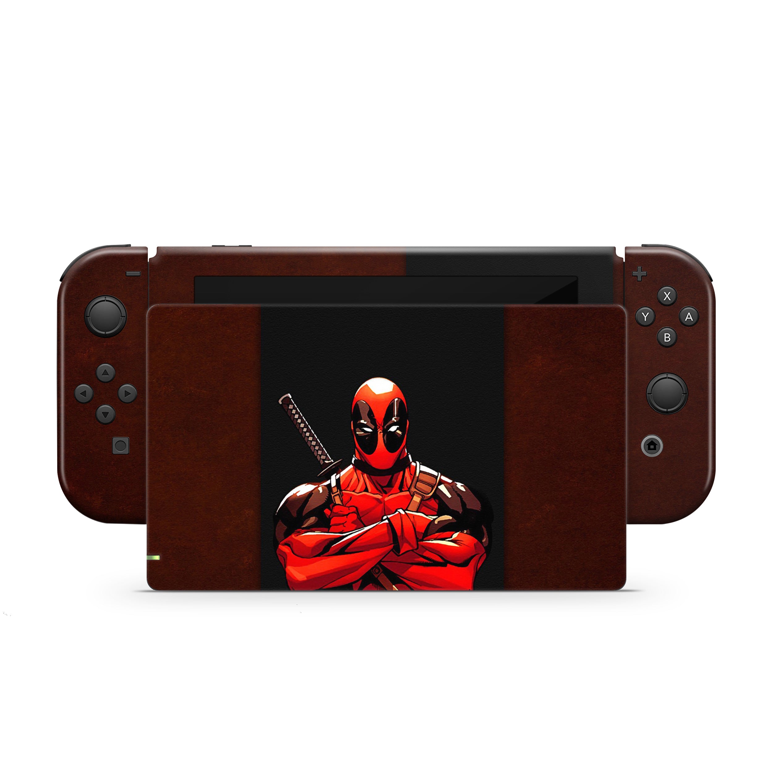 Rogue Merc v8 Nintendo Switch Skin - Comics-inspired design