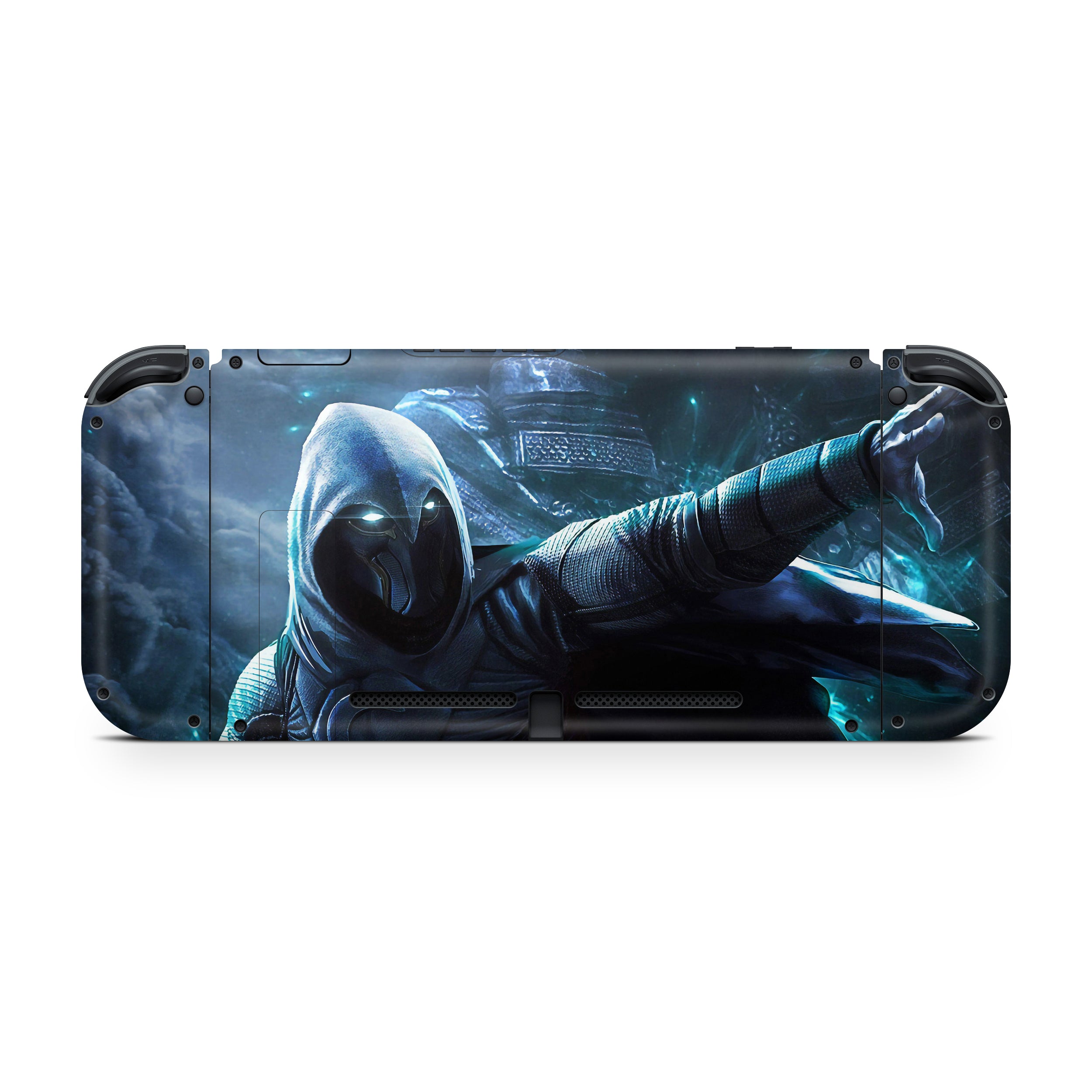 Lunar Vigilante v1 Nintendo Switch OLED Skin - Comics-inspired design