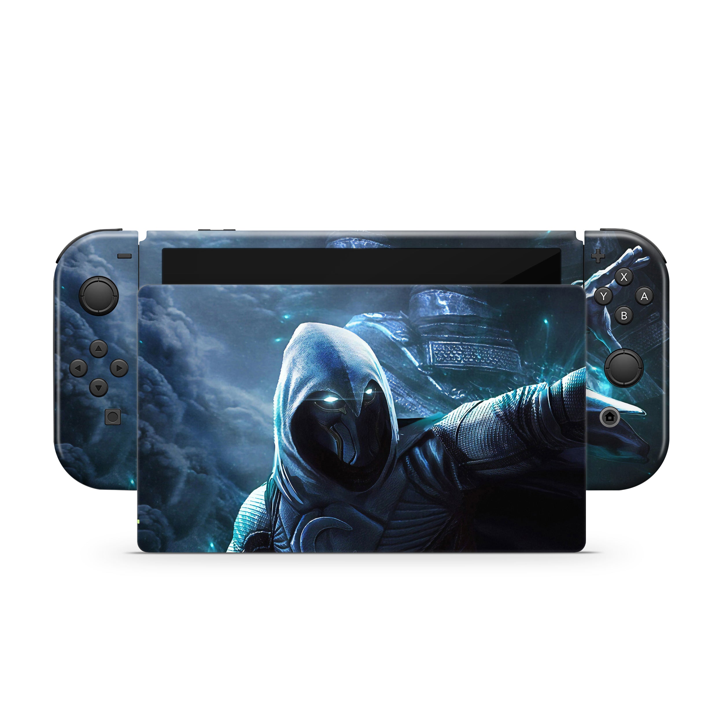 Lunar Vigilante v1 Nintendo Switch OLED Skin - Comics-inspired design