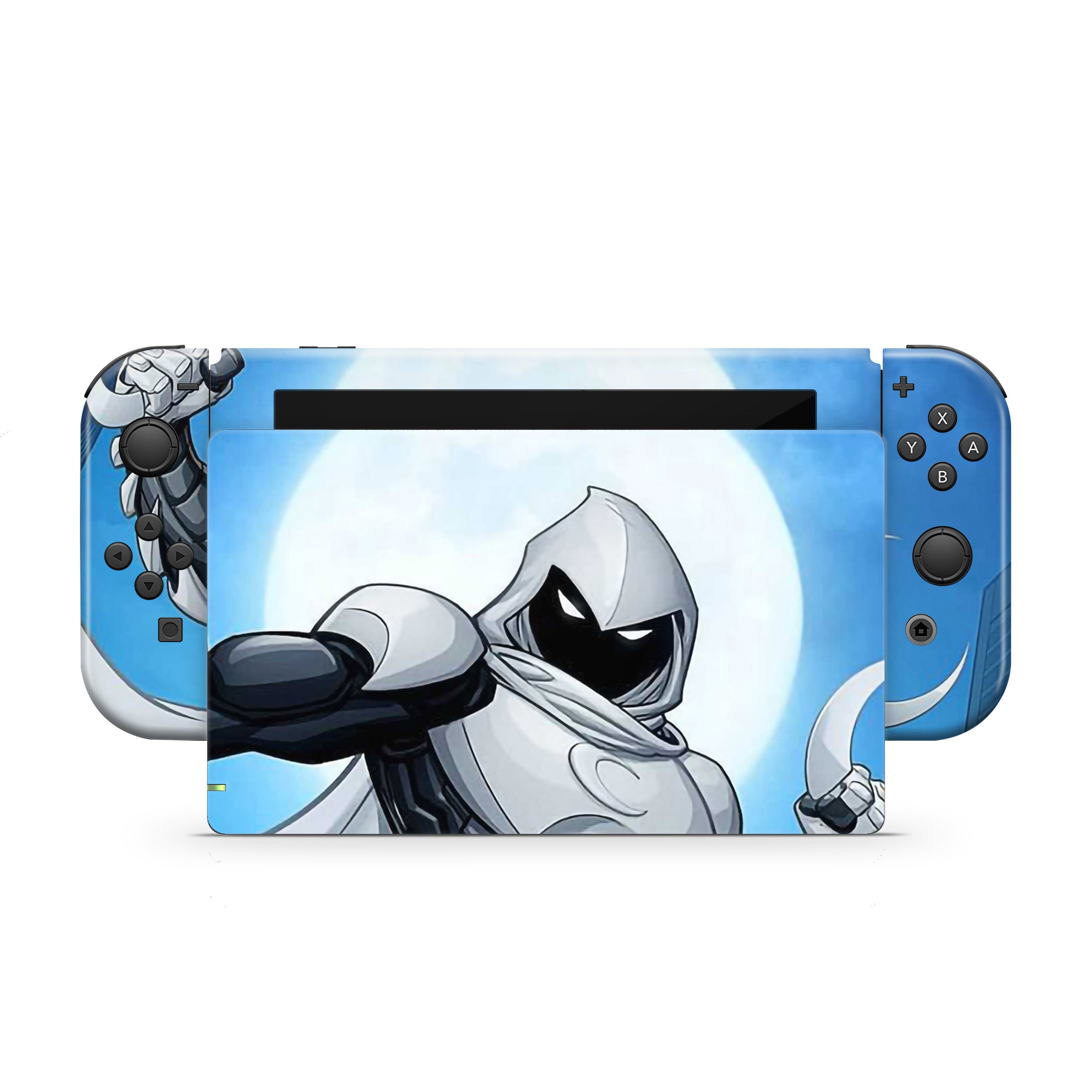 Lunar Vigilante v3 Nintendo Switch Skin - Comics-inspired design
