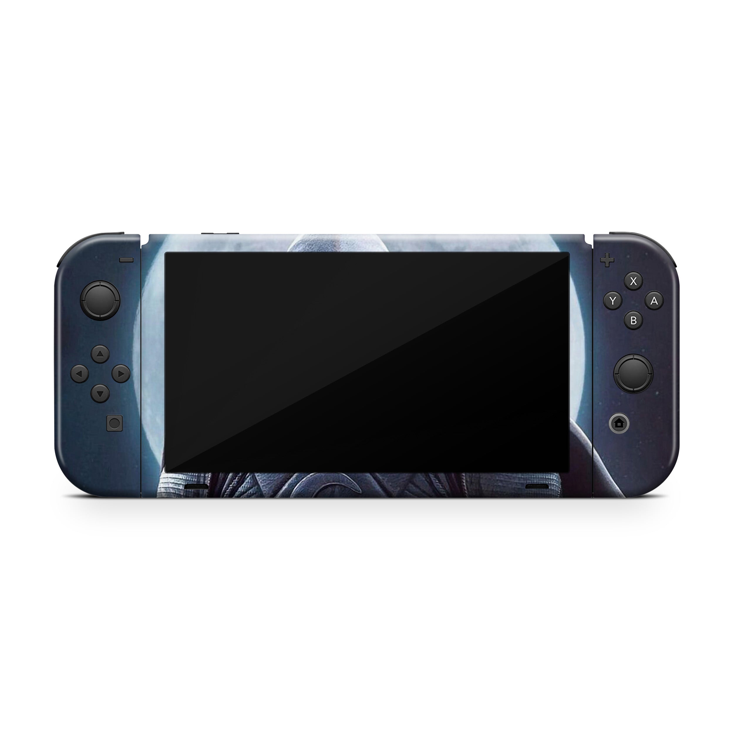 Lunar Vigilante v4 Nintendo Switch OLED Skin - Comics-inspired design