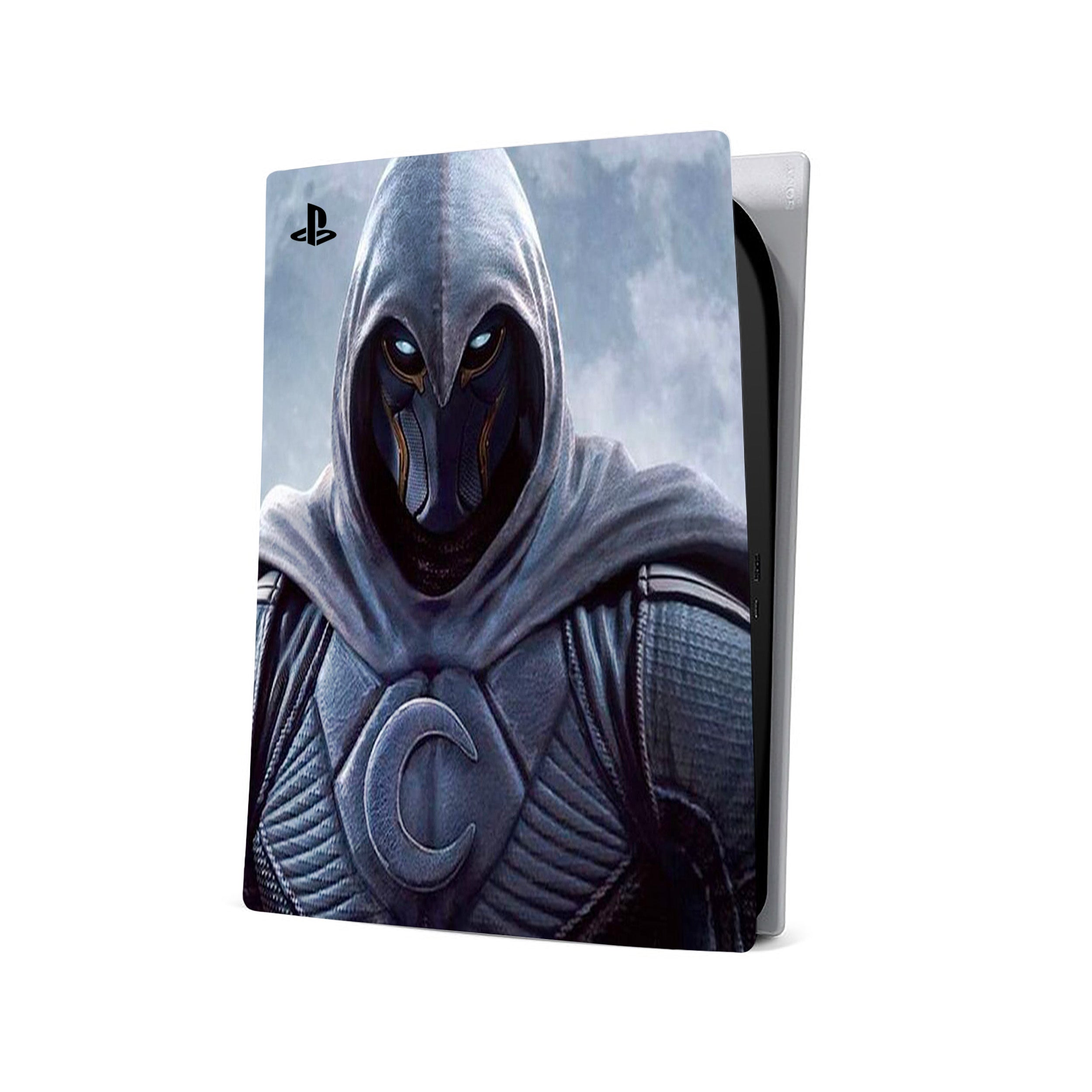 Lunar Vigilante v4 PS5 Skin - Comics-inspired design