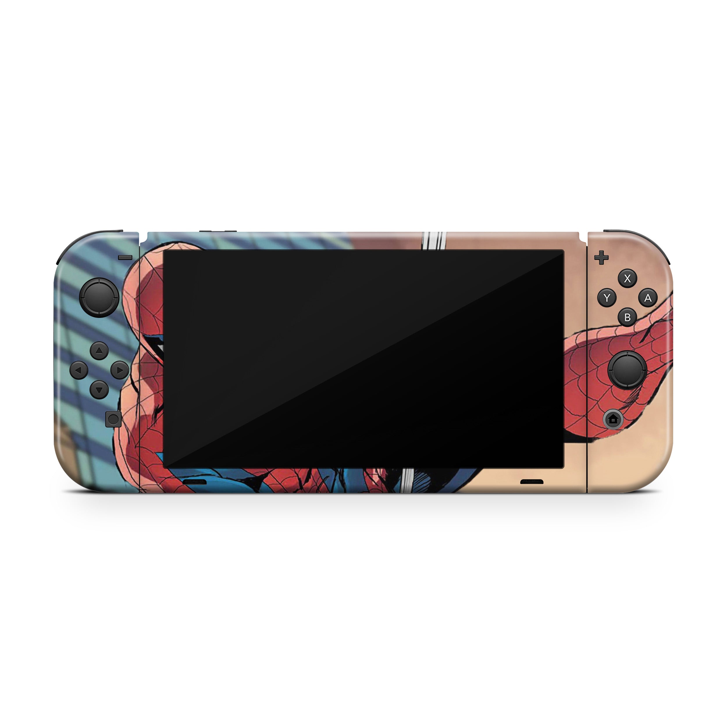 Wall-Crawler v14 Nintendo Switch OLED Skin - Comics-inspired design