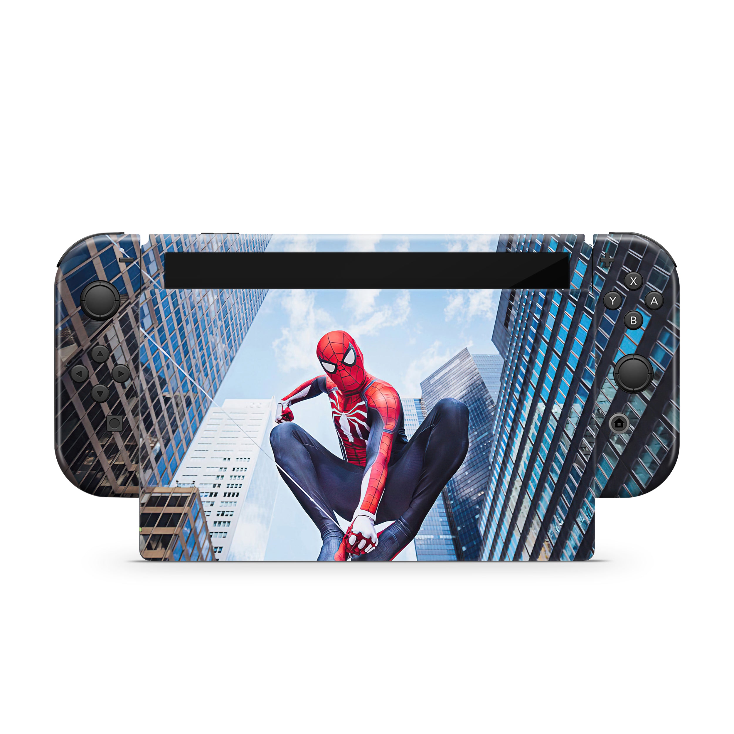 Wall-Crawler v15 Nintendo Switch OLED Skin - Comics-inspired design