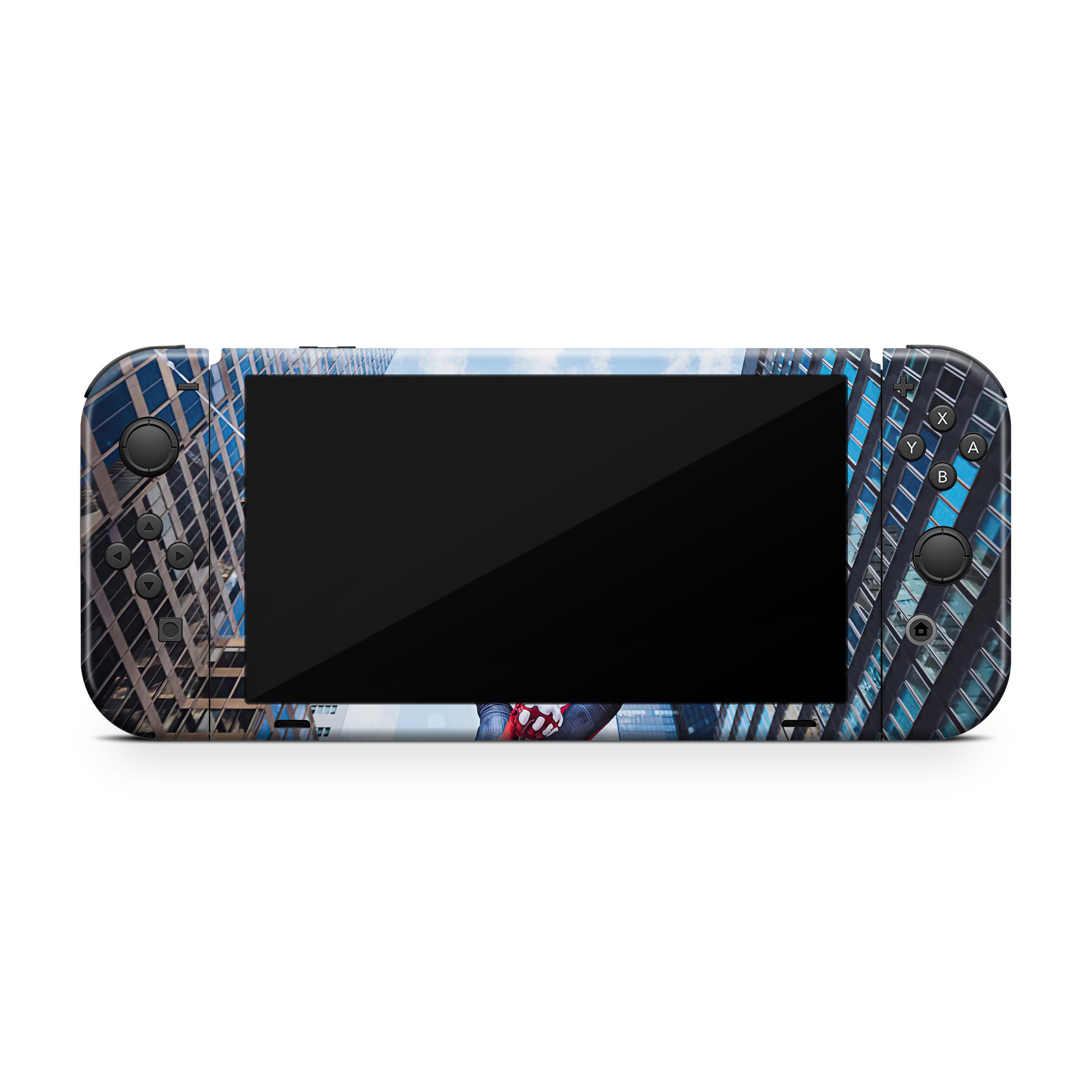 Wall-Crawler v15 Nintendo Switch OLED Skin - Comics-inspired design