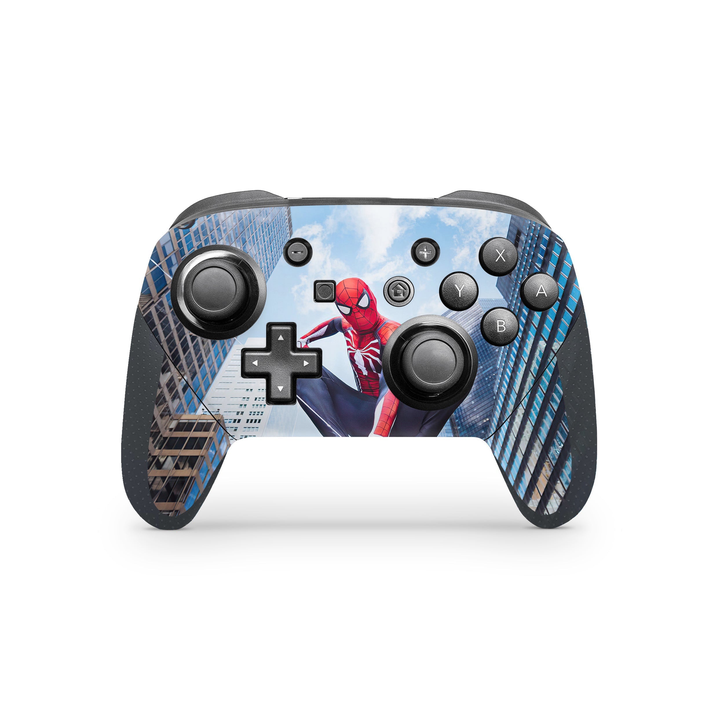 Wall-Crawler v15 Nintendo Switch Pro Controller Skin - Comics-inspired design
