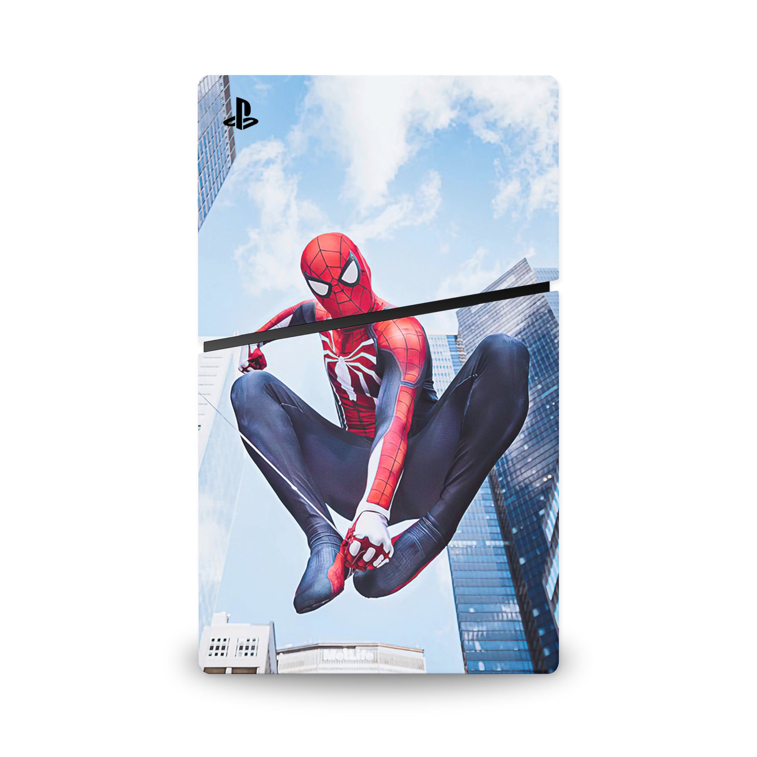 Wall-Crawler v15 PS5 Slim Skin - Comics-inspired design