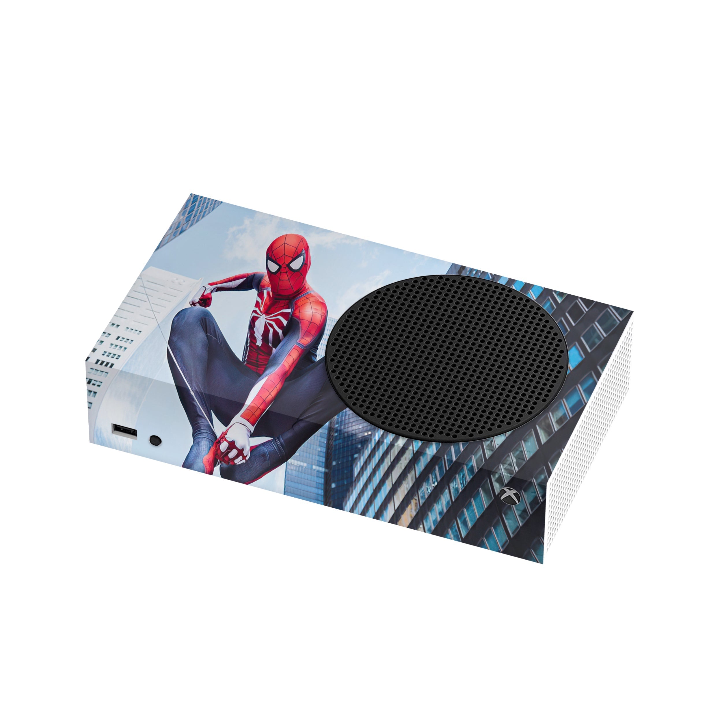 Wall-Crawler v15 Xbox Series S Skin - Comics-inspired design