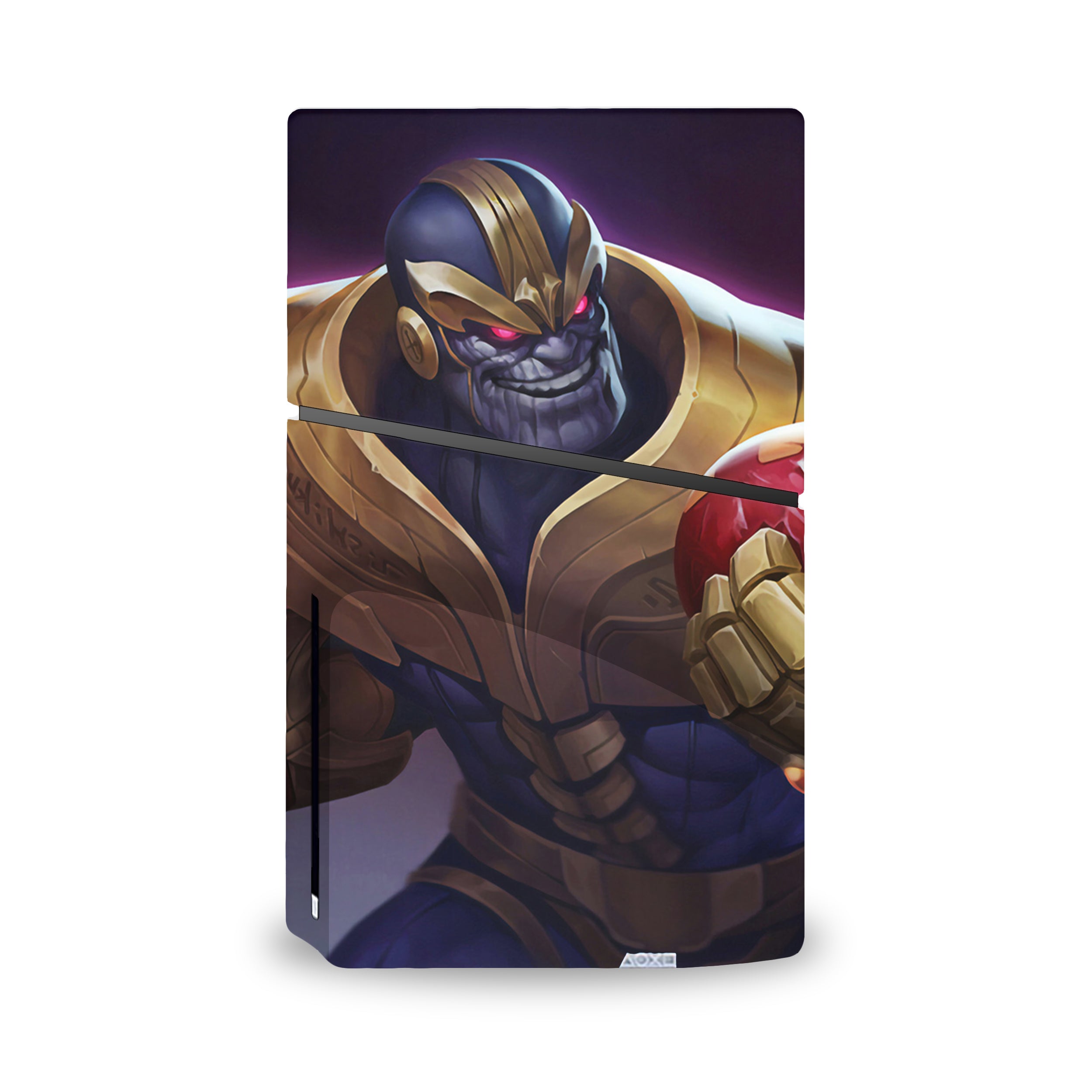 Titan of Doom v8 PS5 Slim Skin - Comics-inspired design