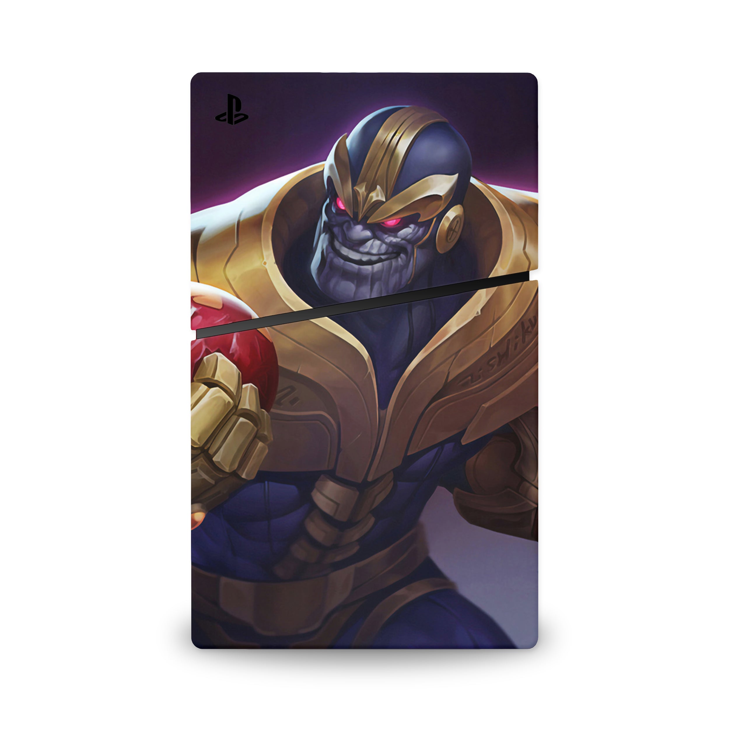 Titan of Doom v8 PS5 Slim Skin - Comics-inspired design