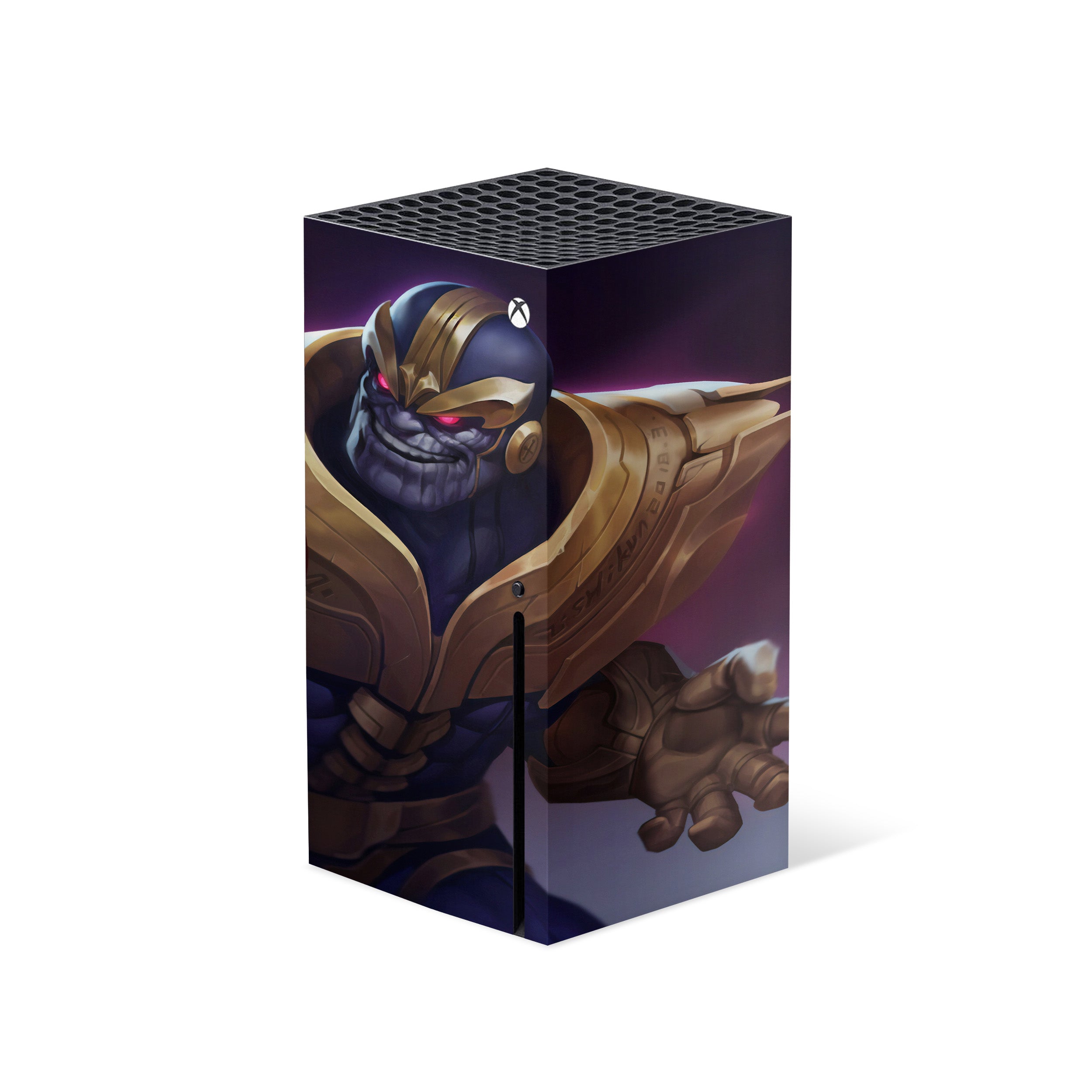 Titan of Doom v8 Xbox Series X Skin - Comics-inspired design