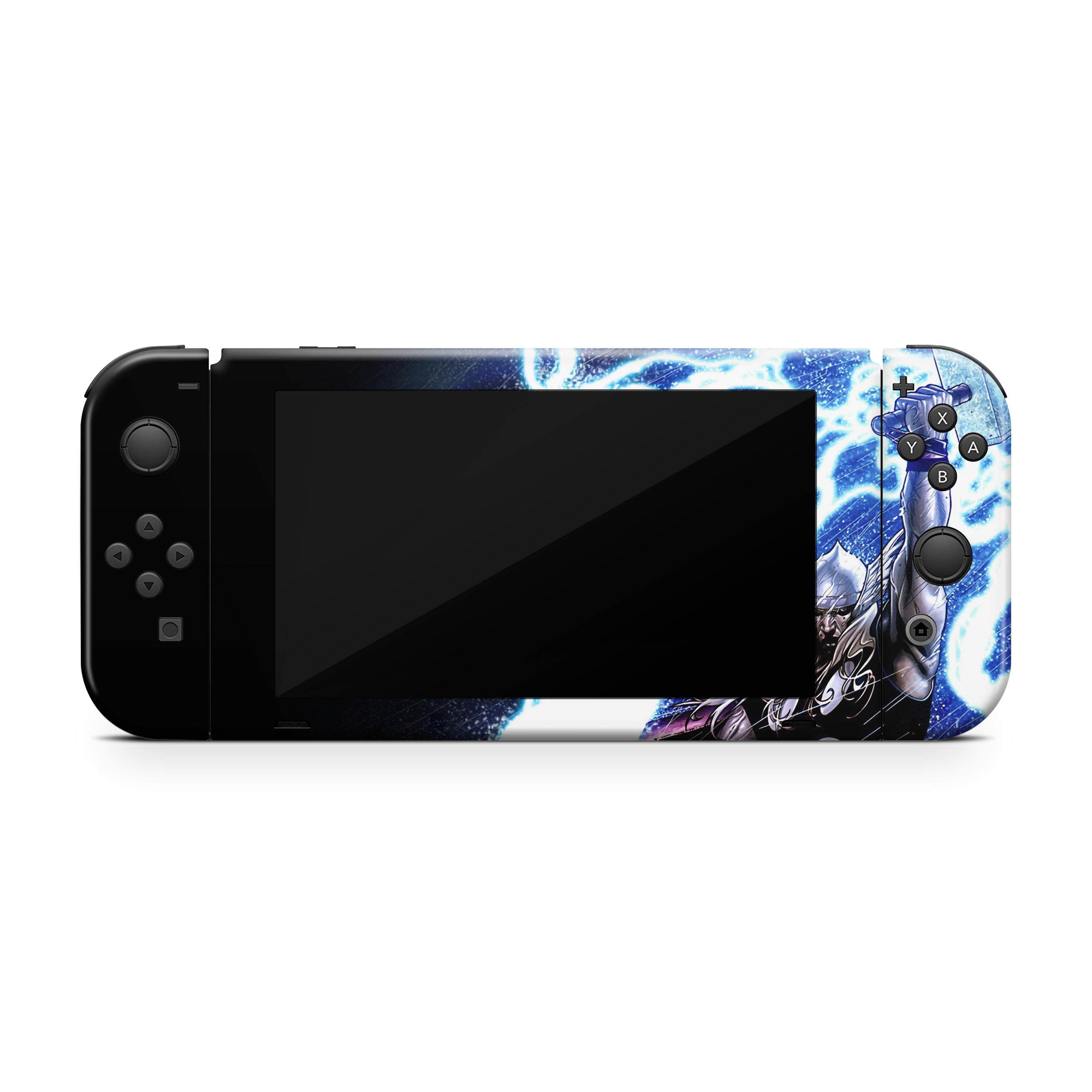 Thunder God v6 Nintendo Switch Skin - Comics-inspired design