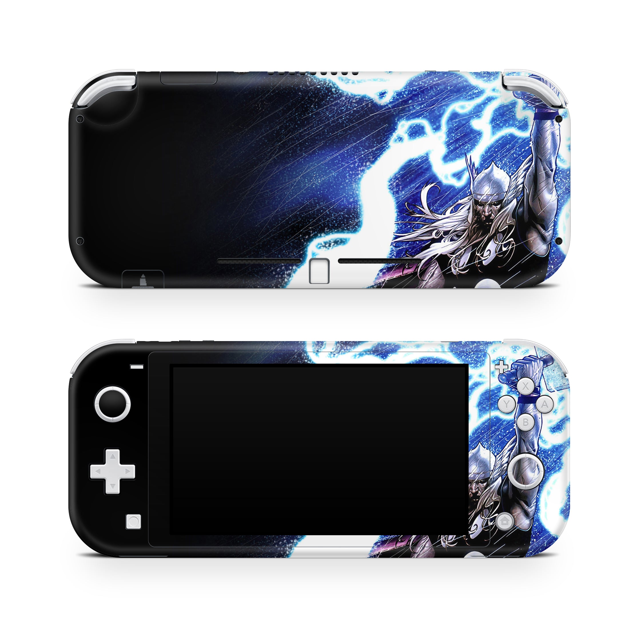 Thunder God v6 Nintendo Switch Lite Skin - Comics-inspired design